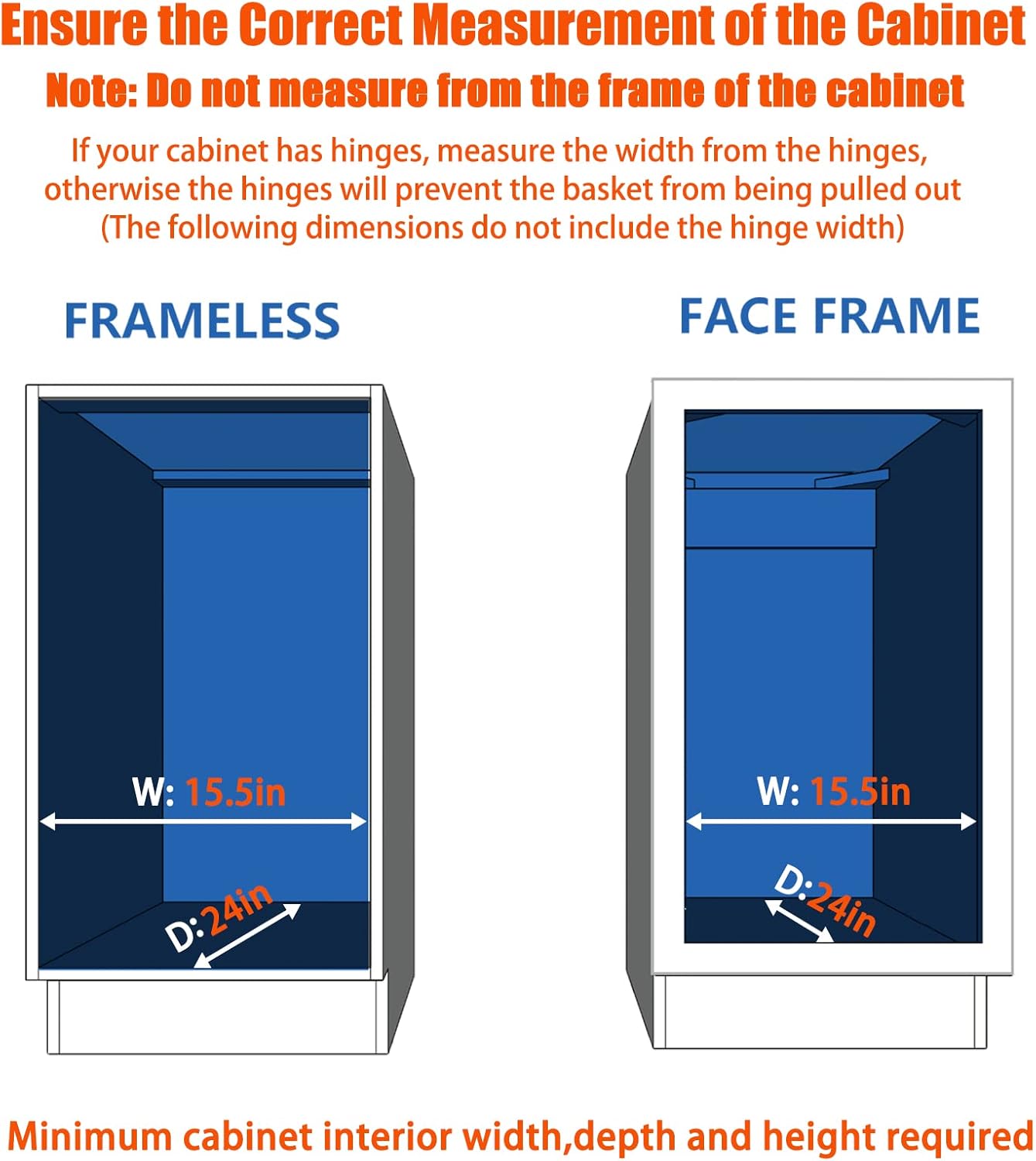 ROOMTEC Pull Out Cabinet Organizer, Cabinet Pull Out Shelves 14" W x 21" D, Heavy Duty Cabinet Drawers Slide Out Kitchen Cabinet Organizers Storage Shelf