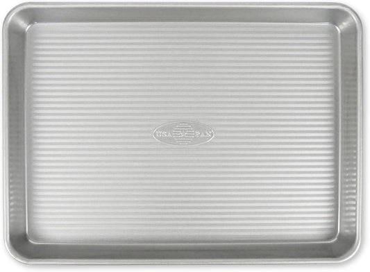 USA Pan Bakeware Nonstick Quarter Sheet Pan, Baking Sheet Aluminized Steel
