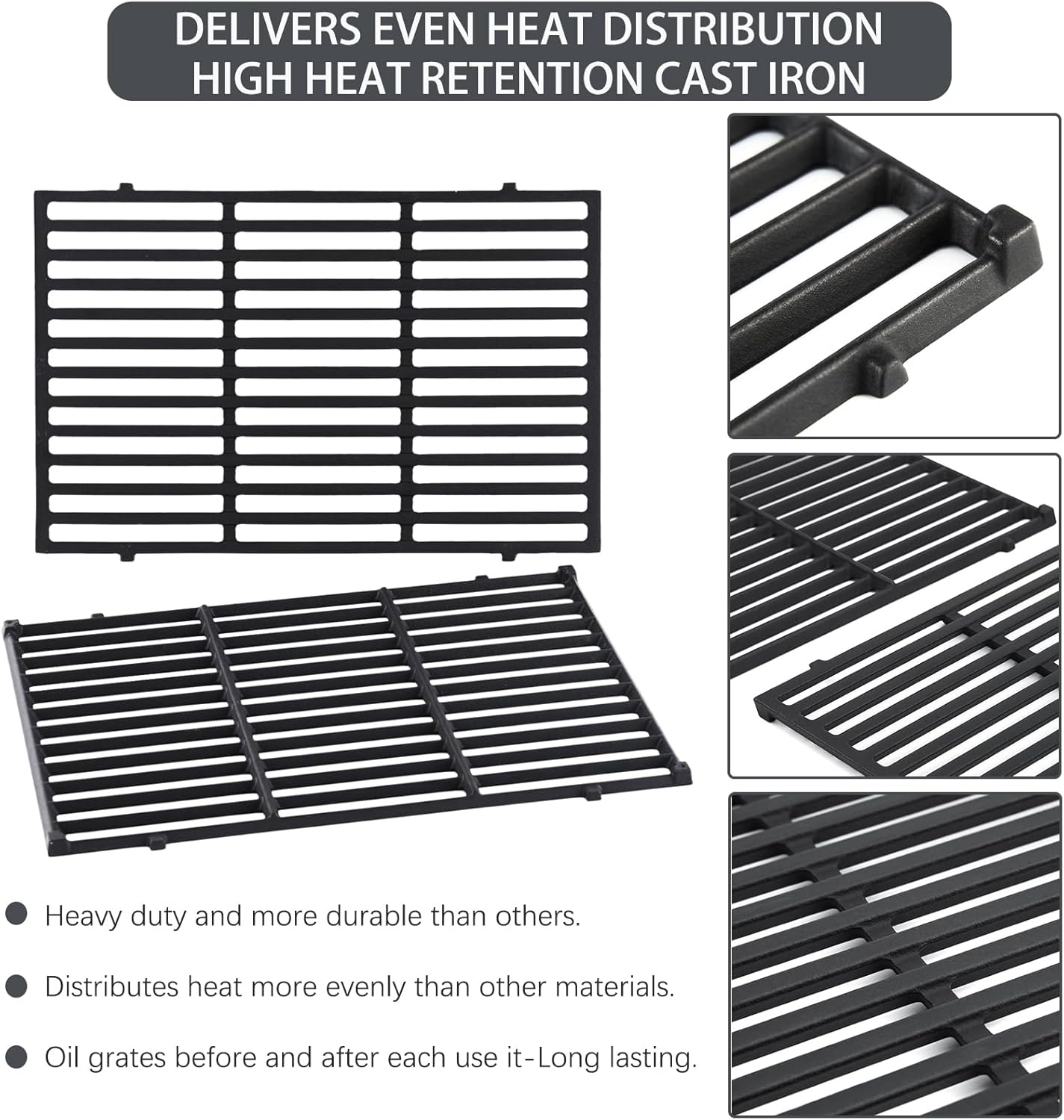 Genesis E-330 4 Burner 62752 7524 Grates 7620 7621 Flavorizer Bars 65505 Heat Deflectors Replacement Parts for Weber Genesis Grill Parts 300 Series E-310 E-320 S-310 S320 S-330 EP-310 EP-320 EP-330
