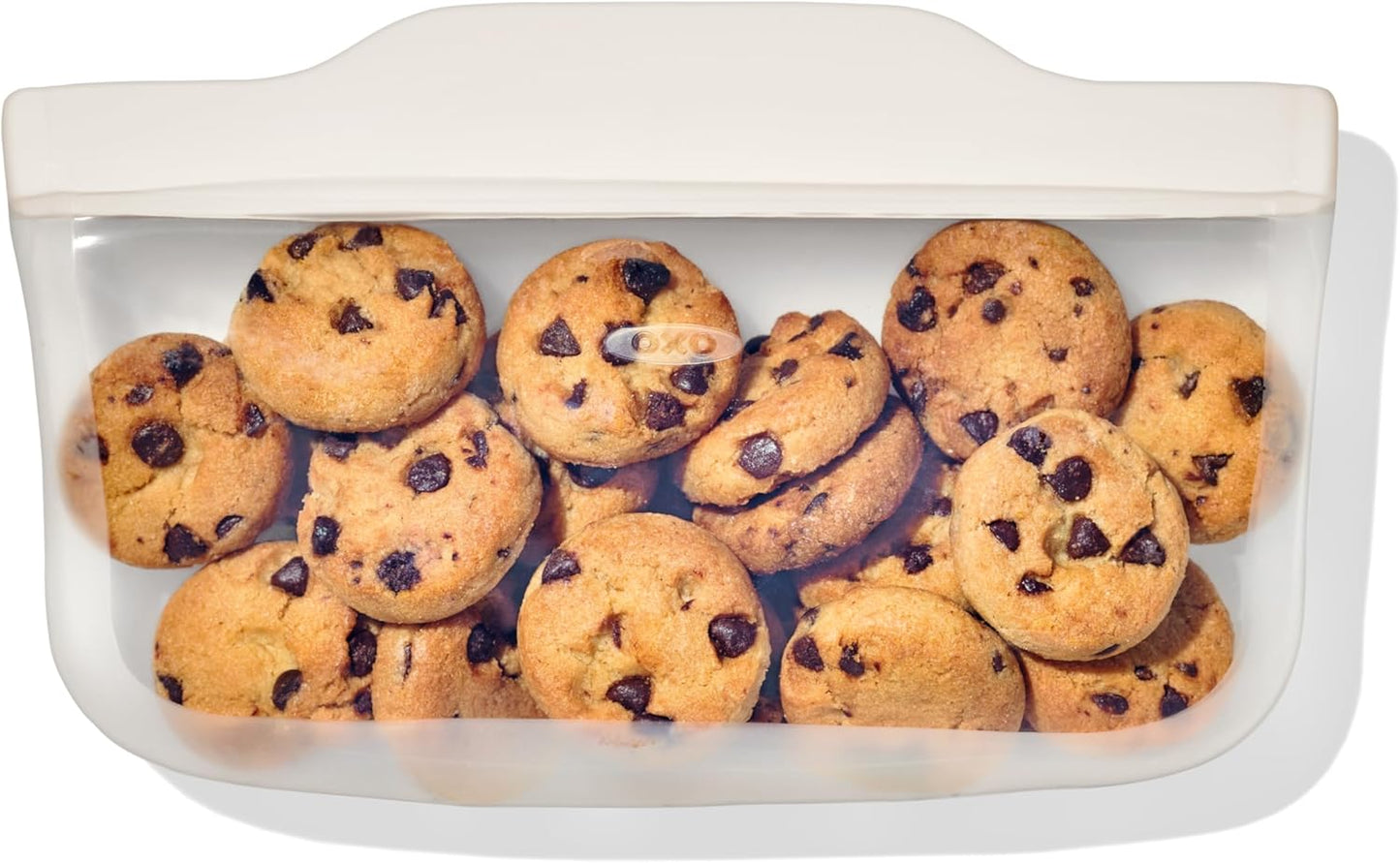 OXO Good Grips Silicone Reusable Bag – Snack Bag (12 oz) - Oat