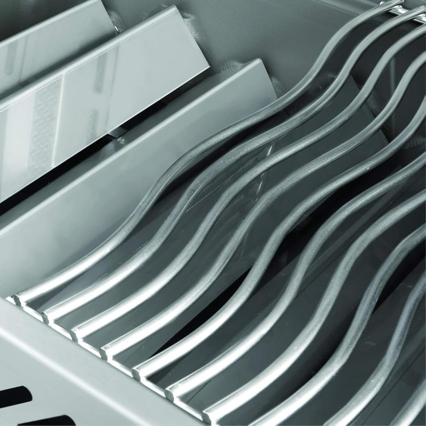 17-3/4" Stainless Steel 2 Waved Cooking Grids Grates Replacement Parts for Napoleon Prestige 500, Pro 500, LEX 485, Gas Grill S83011