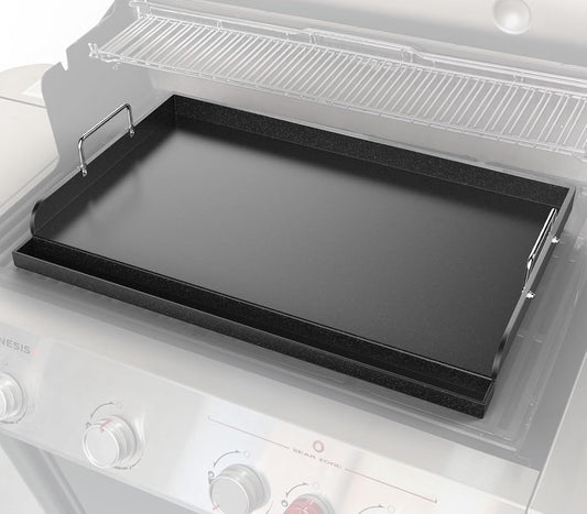 Nonstick Cast Iron Griddle for Gas Grill Nanoceramic Stove Top Griddle for Gas Stove 25" x 16" Flat Top Plate Cooking Skillet Pan Teppanyaki for Camping Outdoor Tailgating Plancha Para Cocinar