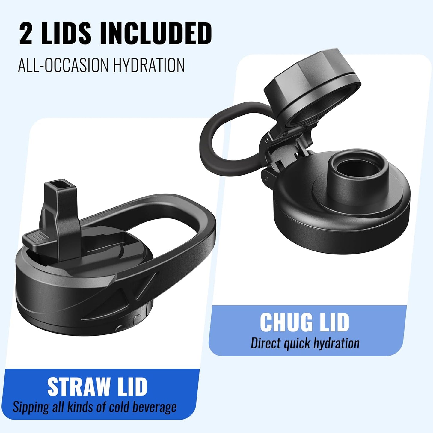 CIVAGO 32 oz Glass Water Bottle with Straw and Handle, Large Sports Motivational Water Bottle Flask with Time Marker and 2 Lids, Leakproof Water Jug Canteen with Silicone Sleeve for Gym,Sage…