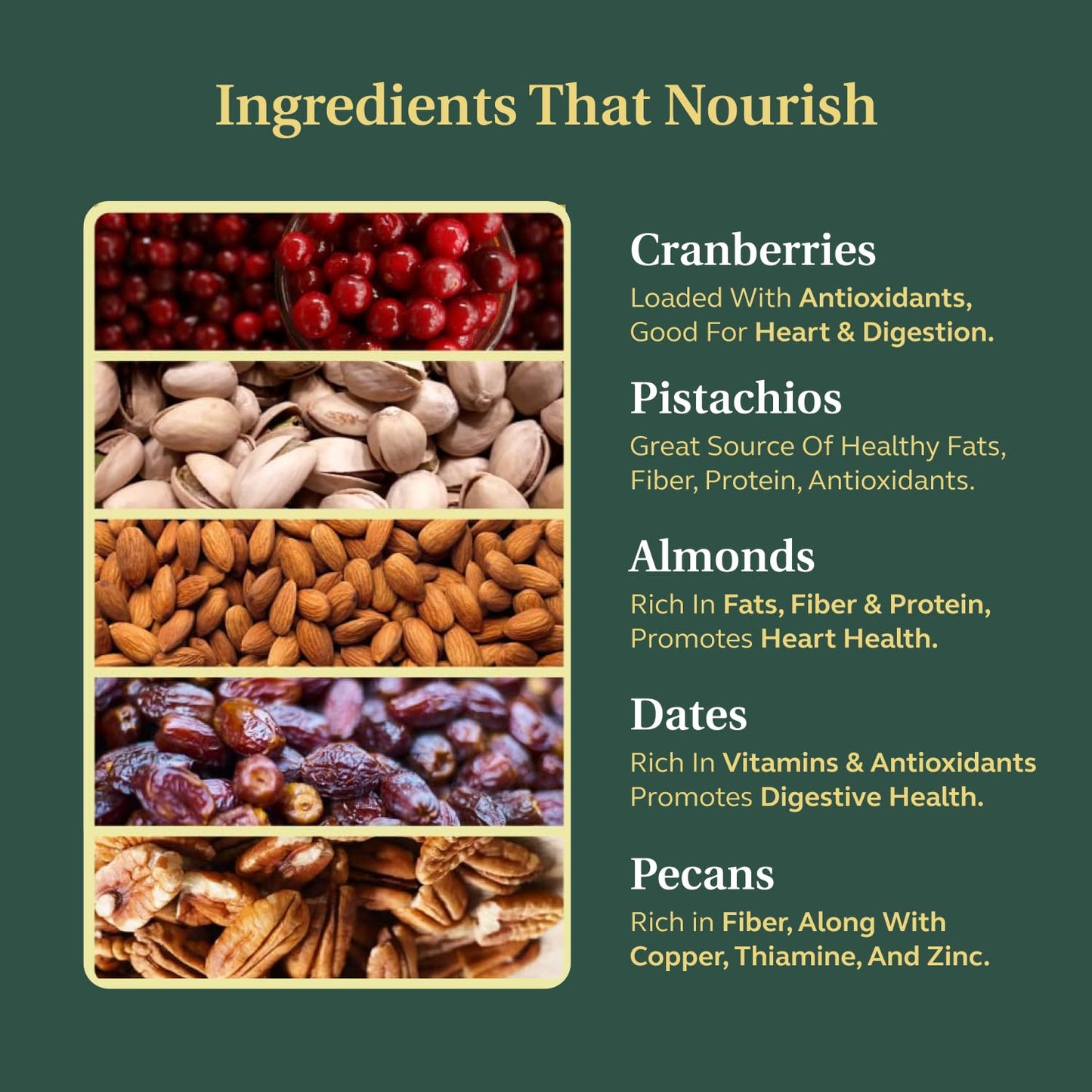 Laumière Gourmet Fruits - Superfood Parfait Collection [Birthday Edition] - Square (16 Pcs) - Happy Birthday Gifts for Women - All Natural Birthday Food Gifts - Healthy Birthday Gift