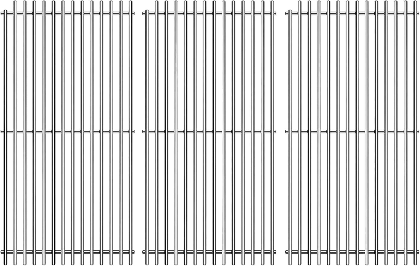 20-1/2" Stainless Steel Cooking Grates Replacement Parts for DCS 24“, 36”, 48“ Series Grill grids 36ABQ 36ABQAR 36ABQR 36BQAR 36BQR 36DBQ 48DBQAR 48DBQR Gas Grill 3pack