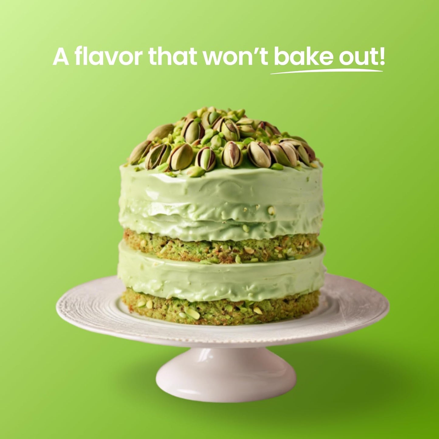 Lorann Oils Pistachio Bakery Emulsion: Genuine Pistachio Aroma, Perfect for Boosting Nutty Notes in Baked Goods, Gluten-Free, Keto-Friendly, Pistachio Extract Substitute Essential for Your Kitchen