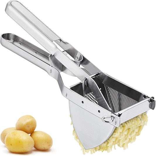 MyLifeUNIT Potato Ricer, Heavy Duty Commercial Potato Ricer and Masher