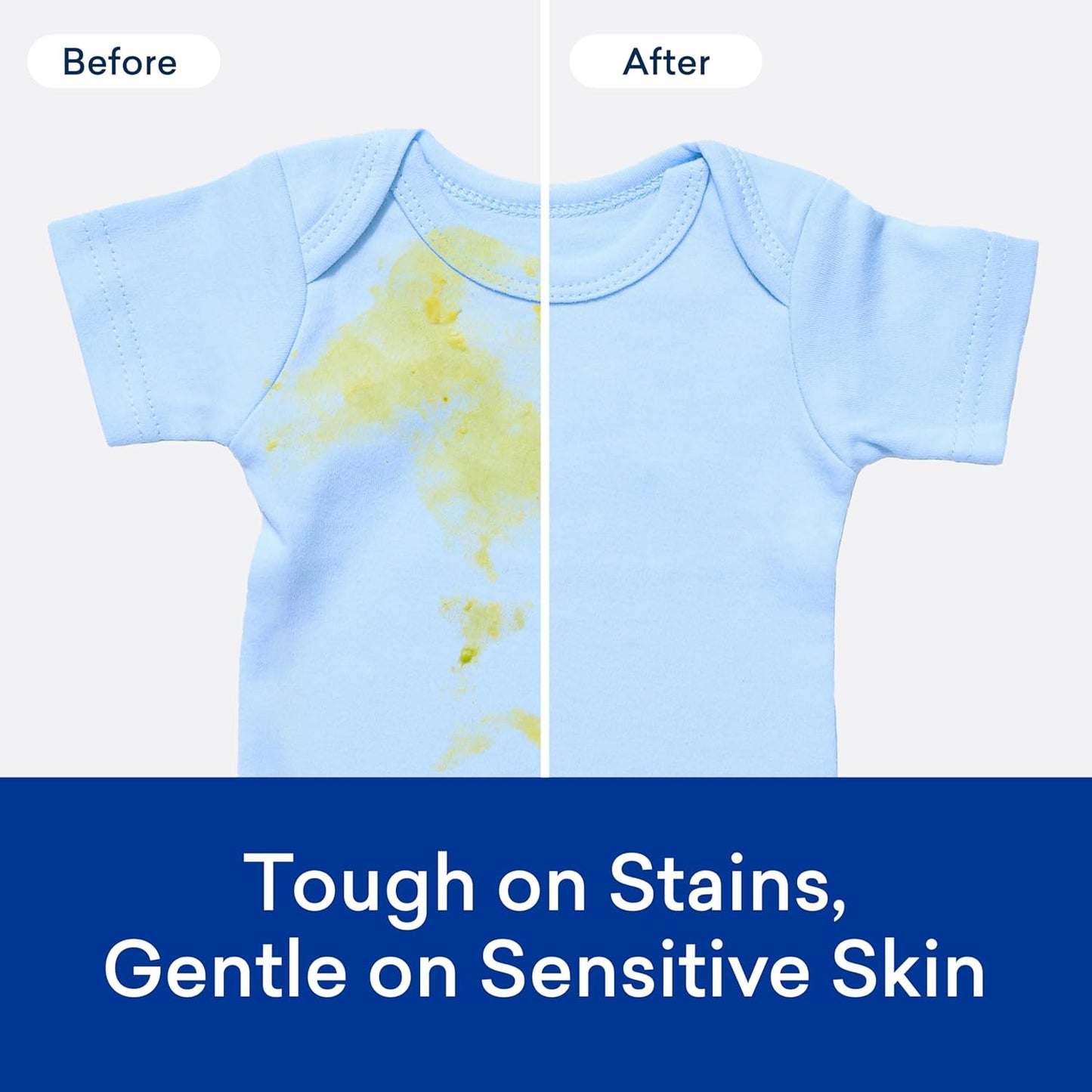 BLUELAND Laundry Detergent Tablets, 120 Count, Plastic-Free Eco-Friendly Pods, Sheets, Liquid Alternative - Fragrance Free and Clear, Natural, Gentle