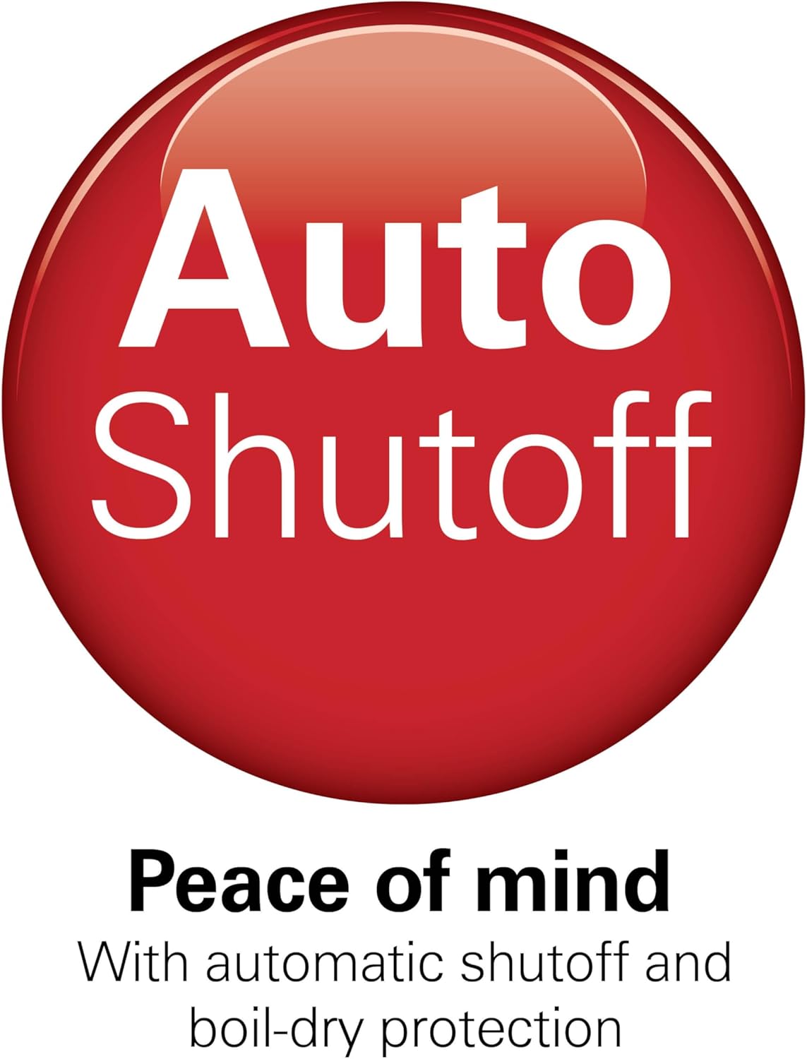 Hamilton Beach Electric Tea Kettle, Water Boiler & Heater, 1.7 Liter, Cordless Serving, 1500 Watts for Fast Boiling, Auto-Shutoff and Boil-Dry Protection, Red with LED Light Ring (41060)