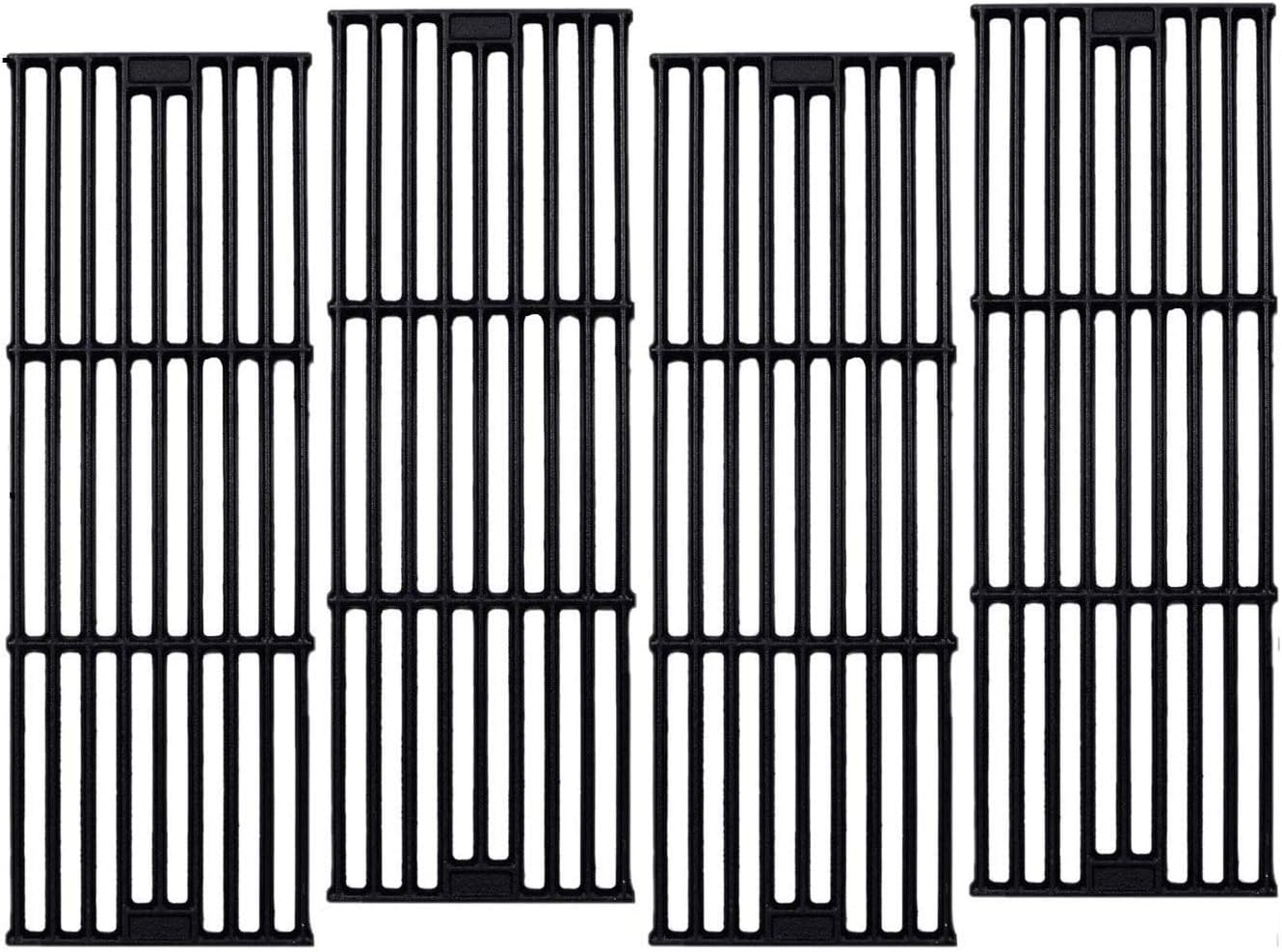 C6505A(4-Pack) 19 3/4" Cast Iron Cooking Grid Grates Replacement for Chargriller 2121, 2123, 2222, 2828, 3001, 3008, 3030, 3725, 4000, 4208, 5050, 5072, 5252, 9020
