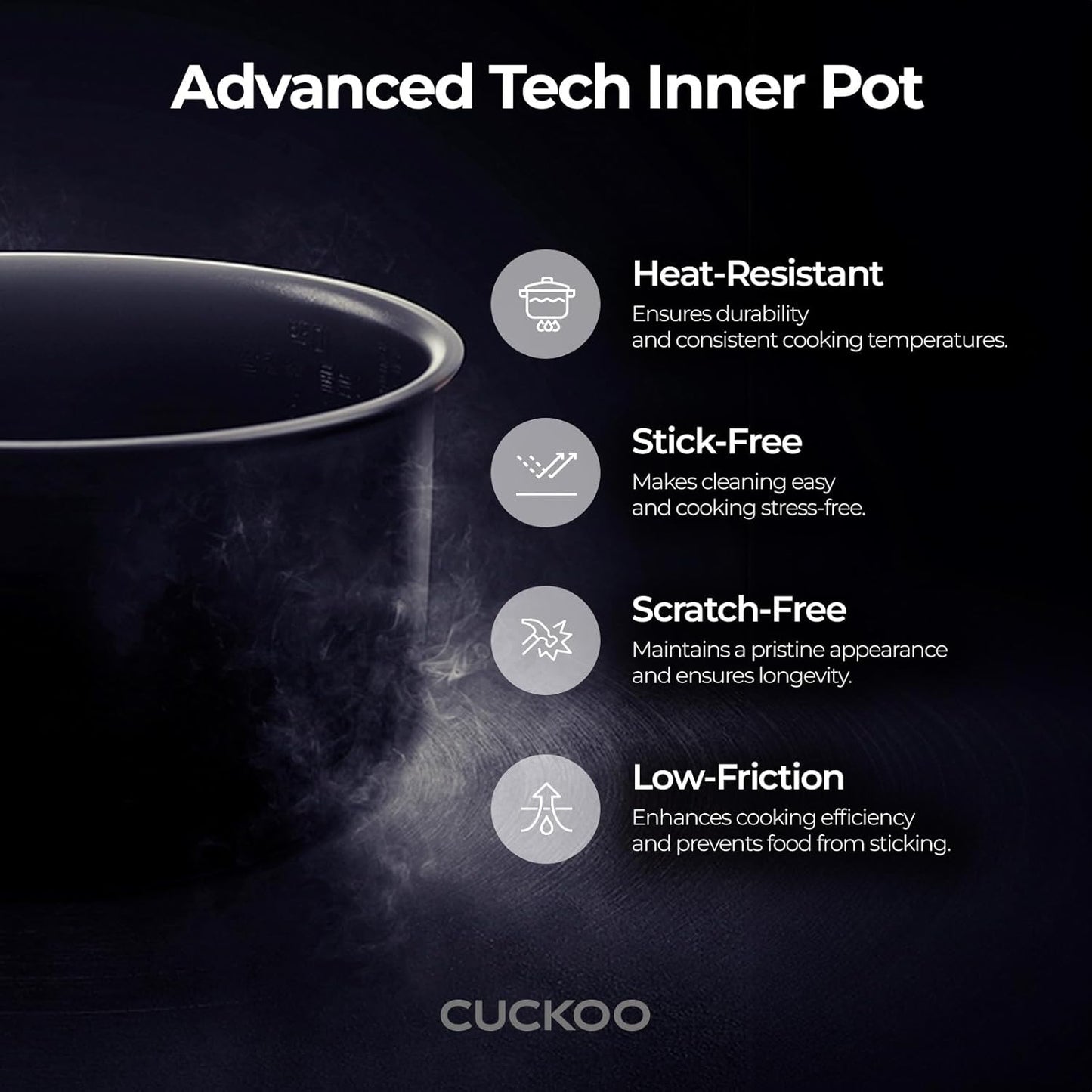 CUCKOO CR-3032 30-Cup (Uncooked) / 60-Cup (Cooked) Large Capacity Commercial Rice Cooker & Warmer with Nonstick Inner Pot, Switch Press (Silver/Black)