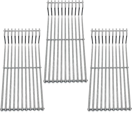S503 Stainless Steel Cooking Grates Replacement Parts for Broilmaster D3 G-3 G-3 EXPL G-3 EXPN G-3 TXPL G-3 TXPN P3 S3 U3 for Thermos 56036T Grids Gas Grill 16-13/16"