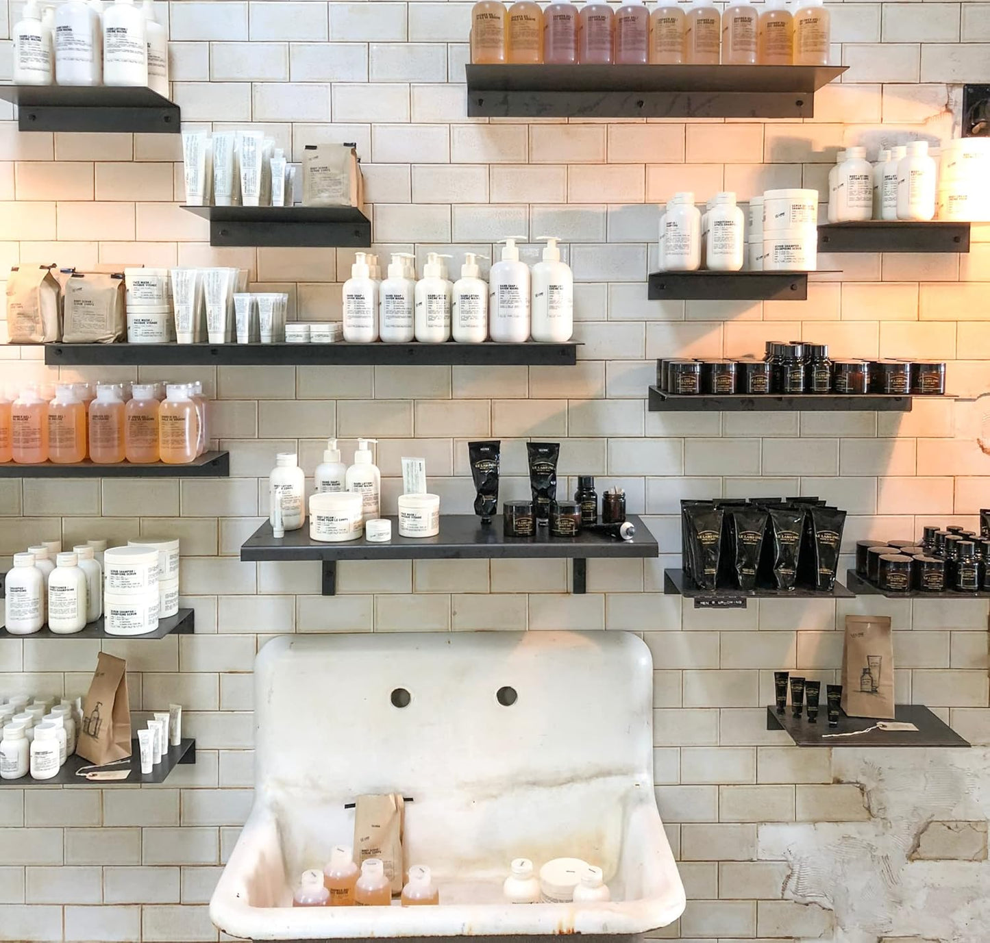 DIY CARTEL Linear Floating Shelf - Forged Raw Blackened Steel - Industrial Heavy Duty Metal Wall Mounted Modern Rustic Shelf - Made in The USA (36-inch x 8-inch)