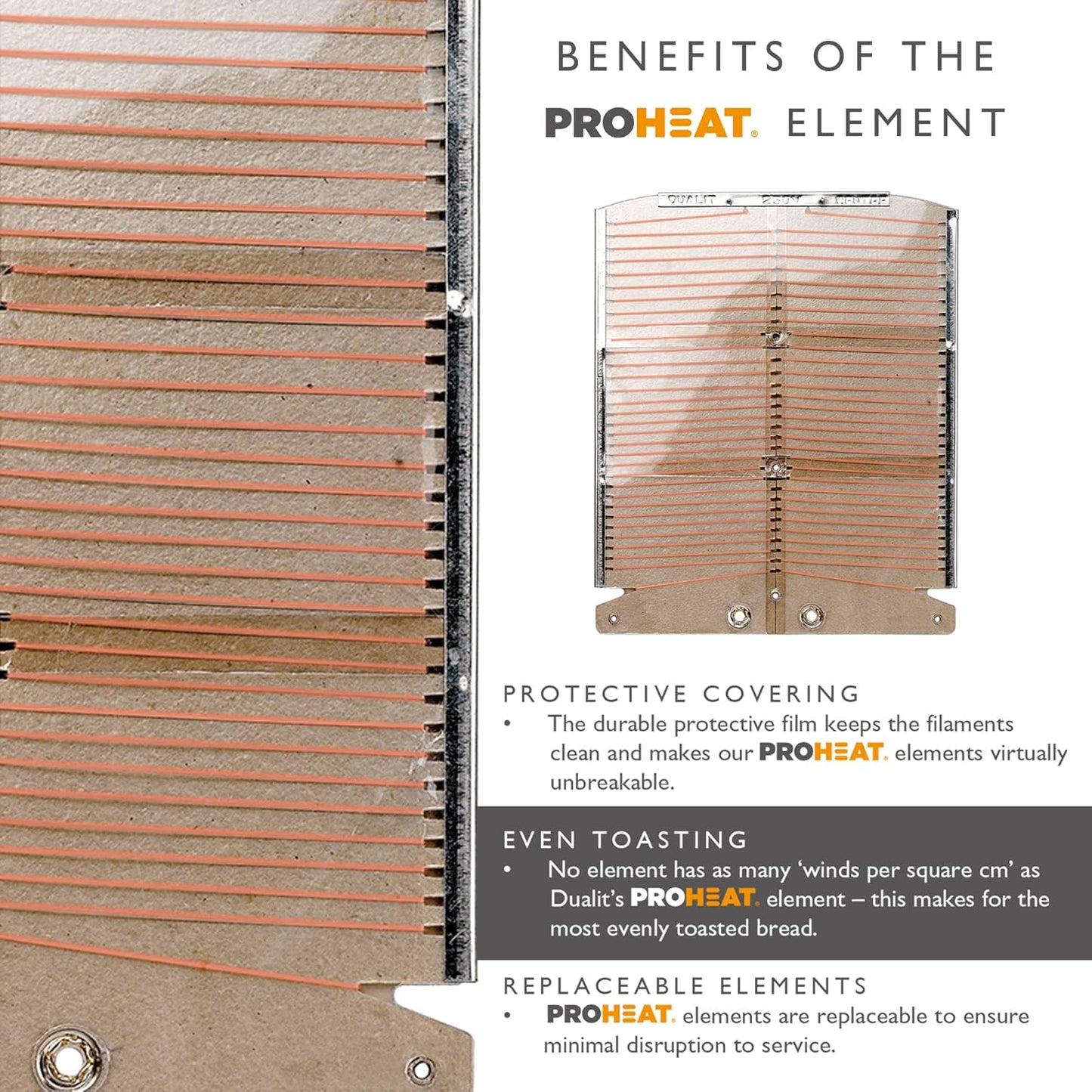 Dualit Classic 4 Slice NewGen Apple Candy Red Toaster - Hand Built in the UK – Replaceable ProHeat® Elements - Heat 1/2/3/4 Toast Slices, Defrost Bread, Mechanical Timer - For Toast, Bagels & More