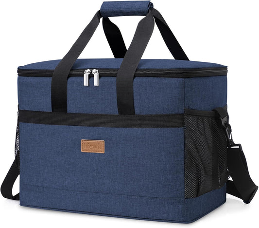 Lifewit Cooler Bag 30/50/60 Cans Collapsible and Insulated Large Lunch Bag Leakproof Soft Cooler Portable Tote for Camping/BBQ/Family Outdoor Activities