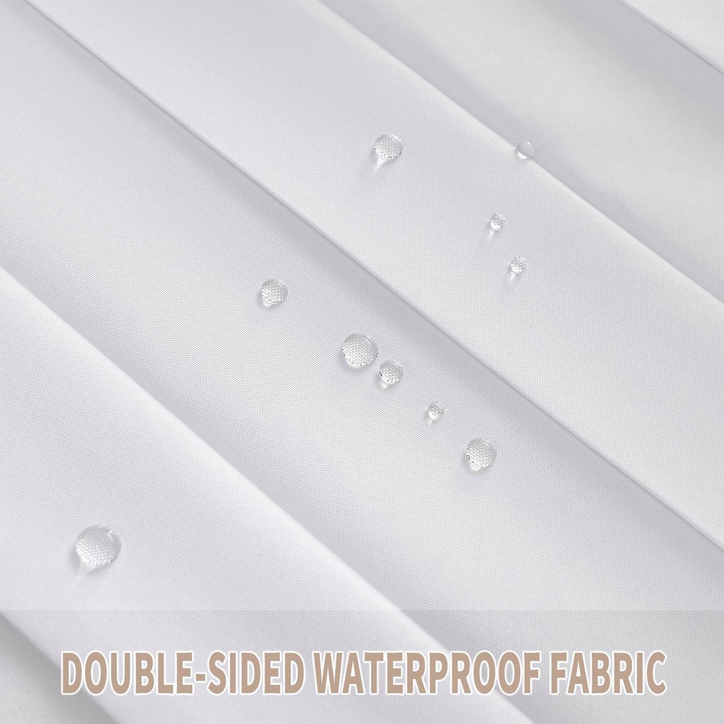 Vatge Door Curtains for Doorway, Folding Door Curtain Interior Closet Curtain for Bedroom, Bathroom, and Laundry Room, Pleated Door Curtains for Doorway,1 Panel with Tieback, W39 x L78, White