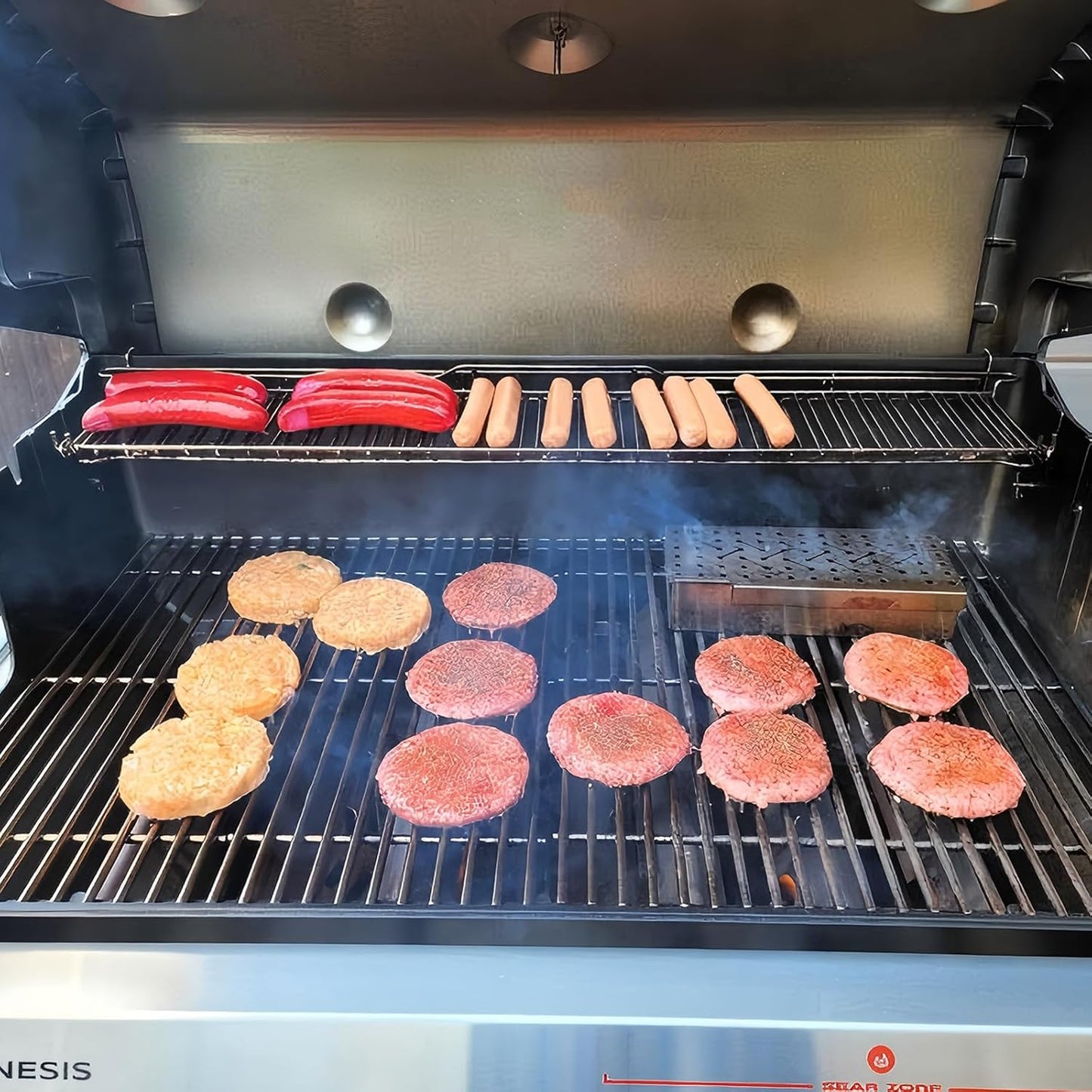 66089 18.75" Grill Grates for Weber GS4 Genesis II 400 & Genesis II LX 400 Series (2017 and Newer), Weber Genesis 2 Grill Parts for Genesis II E-410 Grill Grates Parts for Weber 66097