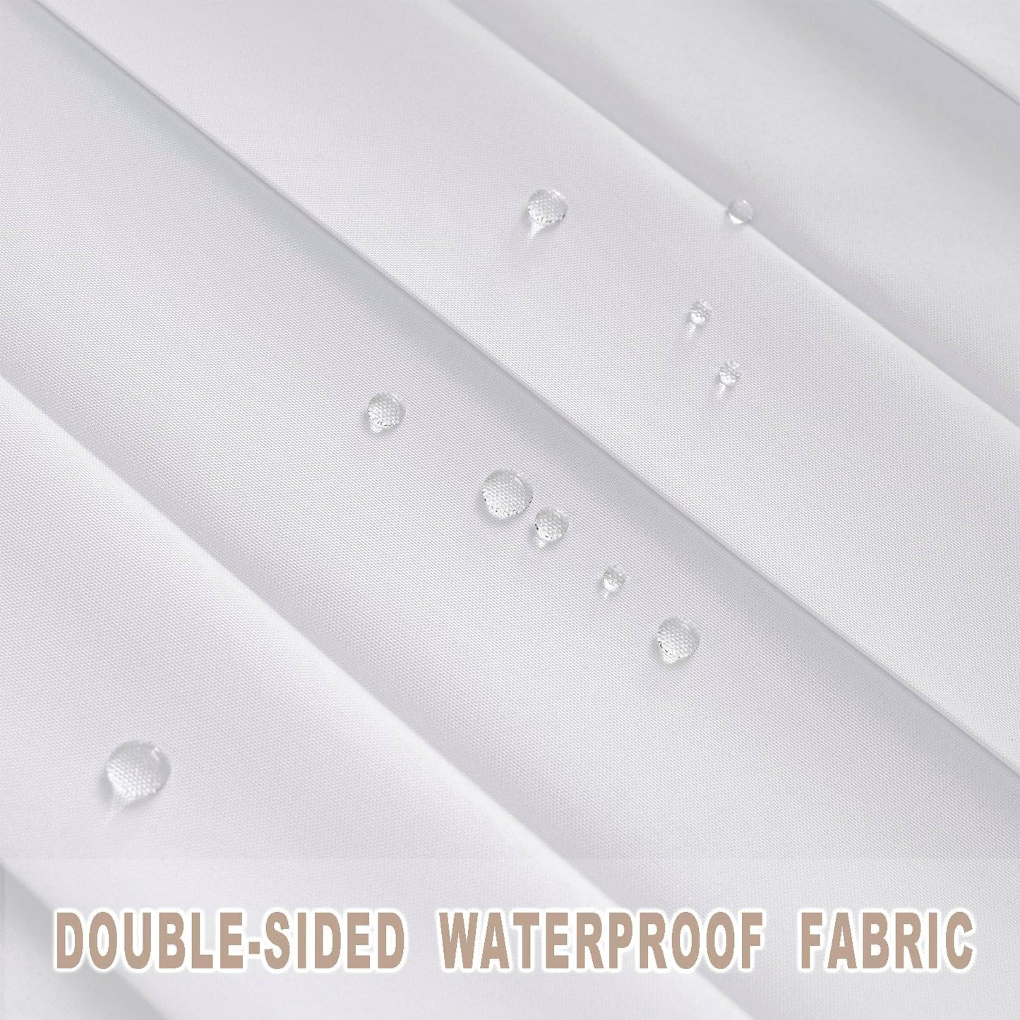 Vatge Pleated Folding Curtains for Doorway - Laundry Room Curtains for Doorway, Bedroom, and Closet Without Door, Room Divider Curtain for Closet Door, 1 Panel with Tieback, W52 x L78, White