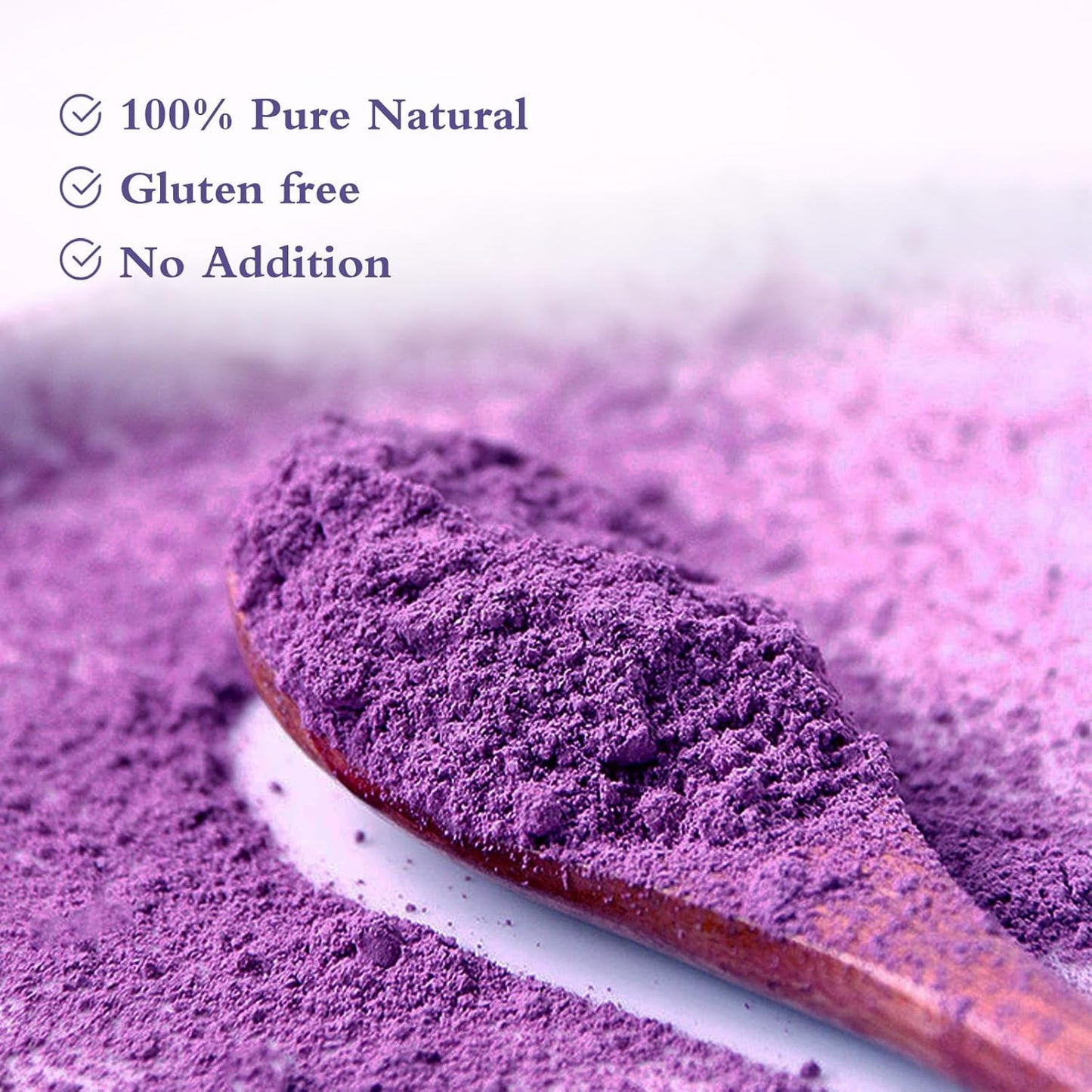 NutraBloom Purple Sweet Potato Powder, 8 Oz, Natural Food Coloring, Ube Powder, Rich Anthocyanin Superfood for Baking, Smoothies