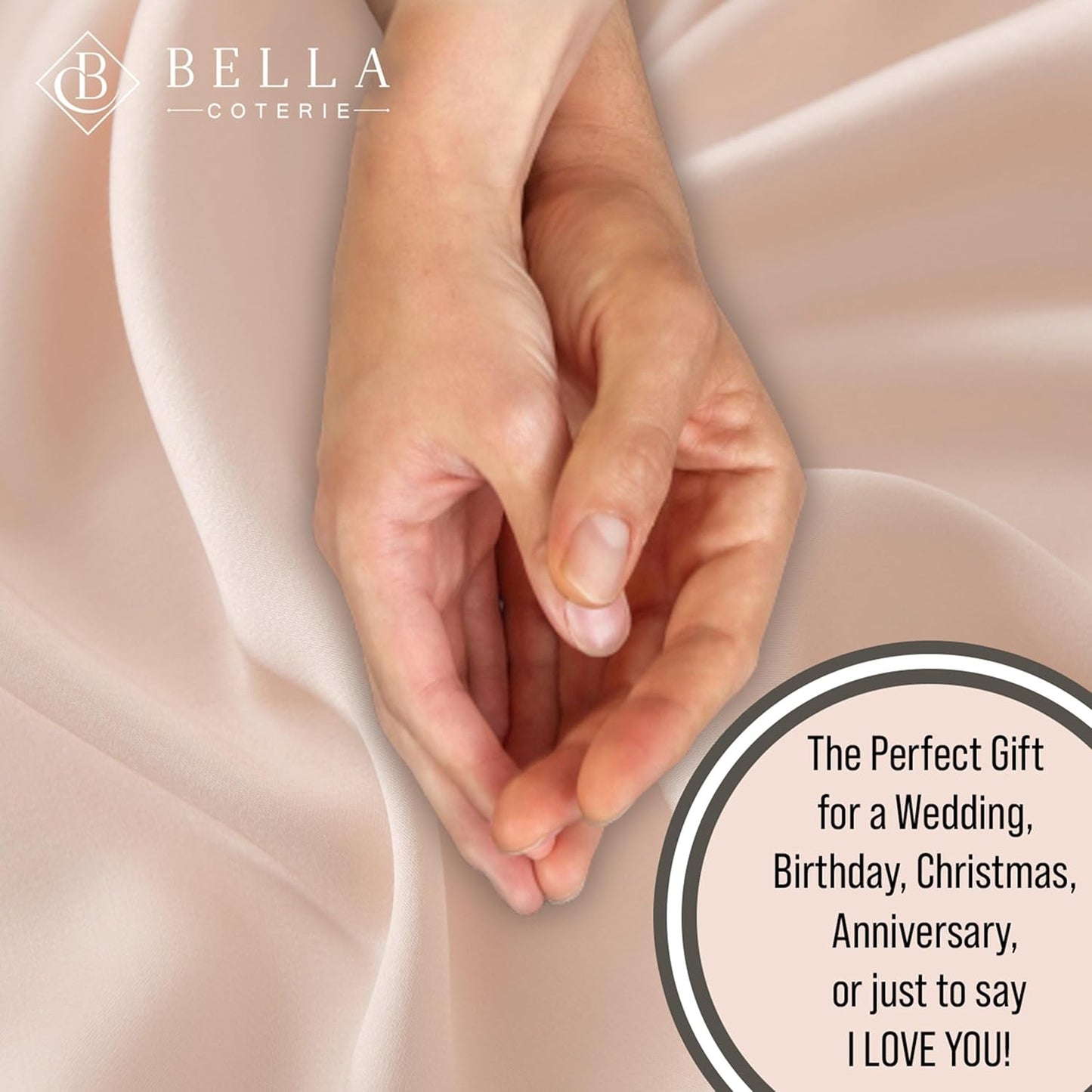 Bella Coterie Luxury Bamboo Viscose Twin Size Sheet Set | 100% Organically Grown | Ultra Soft | Cooling for Hot Sleepers | 18" Deep Pocket [Champagne]