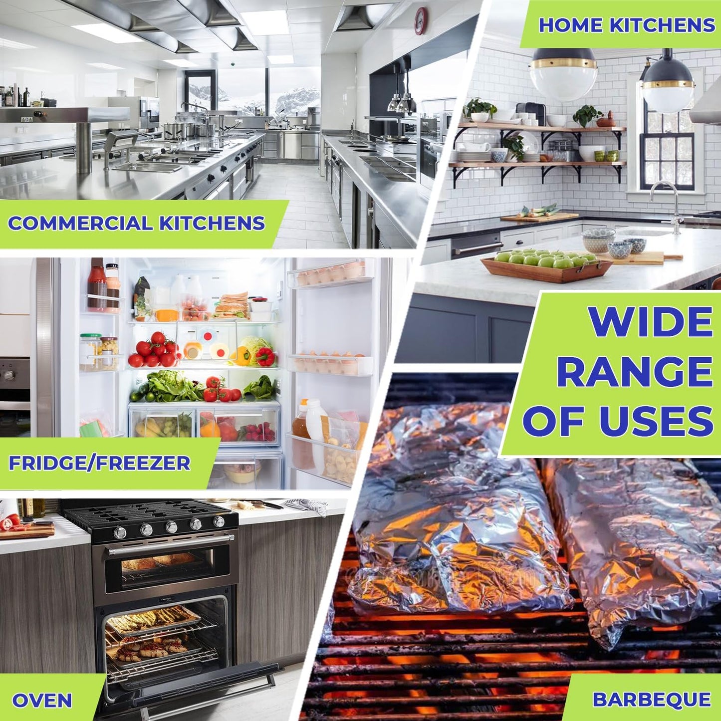 200 Pre-Cut Aluminum Foil Sheets, 9" x 10.75" Pop-Up Foil Sheets for Restaurant Use, Disposable Food Wrapping for Burritos, Hot Dogs, and Sandwiches