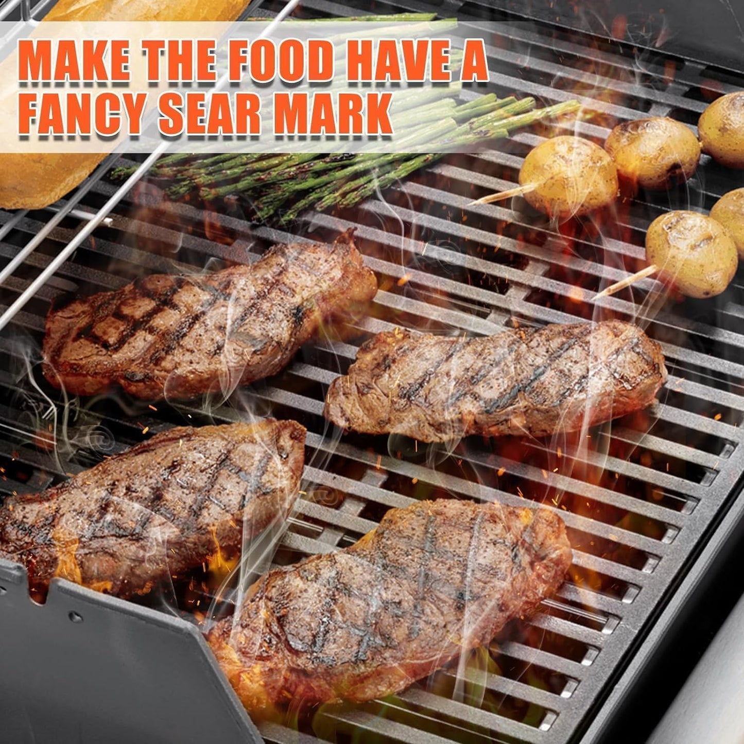 Genesis II Flavorizer Bars Replacement Parts, Genesis II Grill Grate for Weber Genesis II Grill Parts - 66795 66095 Parts for Weber Genesis II 300 Series ii E/S-310 ii E/S-315 ii E/S-335 ii SE-335