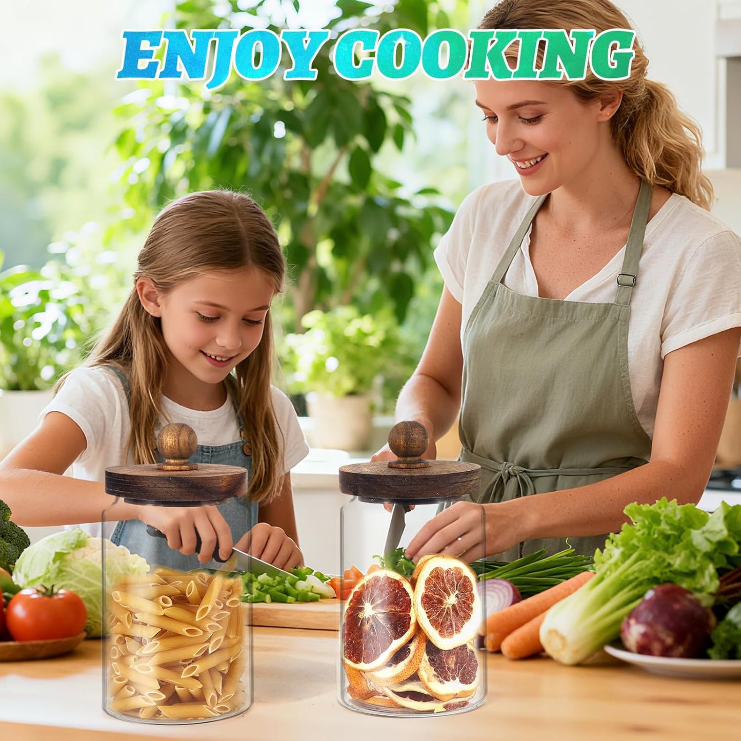 Glass Spice Jar Coffee Sugar Container Airtight Glass Jar Food Storage Canisters Bottle for Kitchen Seasoning Tea Herb Overnight Oats Bar Parfait Snacks (900ml/30oz-1pcs-A)