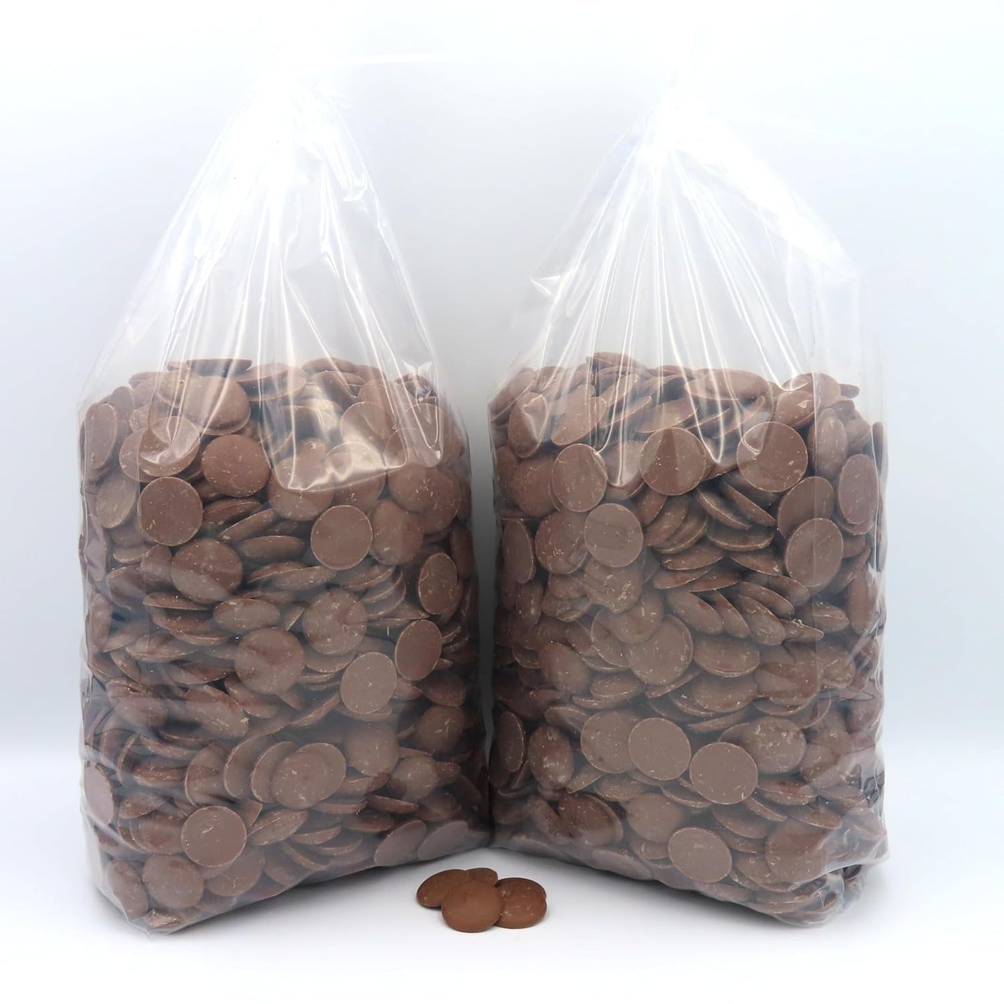 MERCKENS Coating Wafers, Milk Melting Chocolate, Cocoa Lite, 10 Pounds