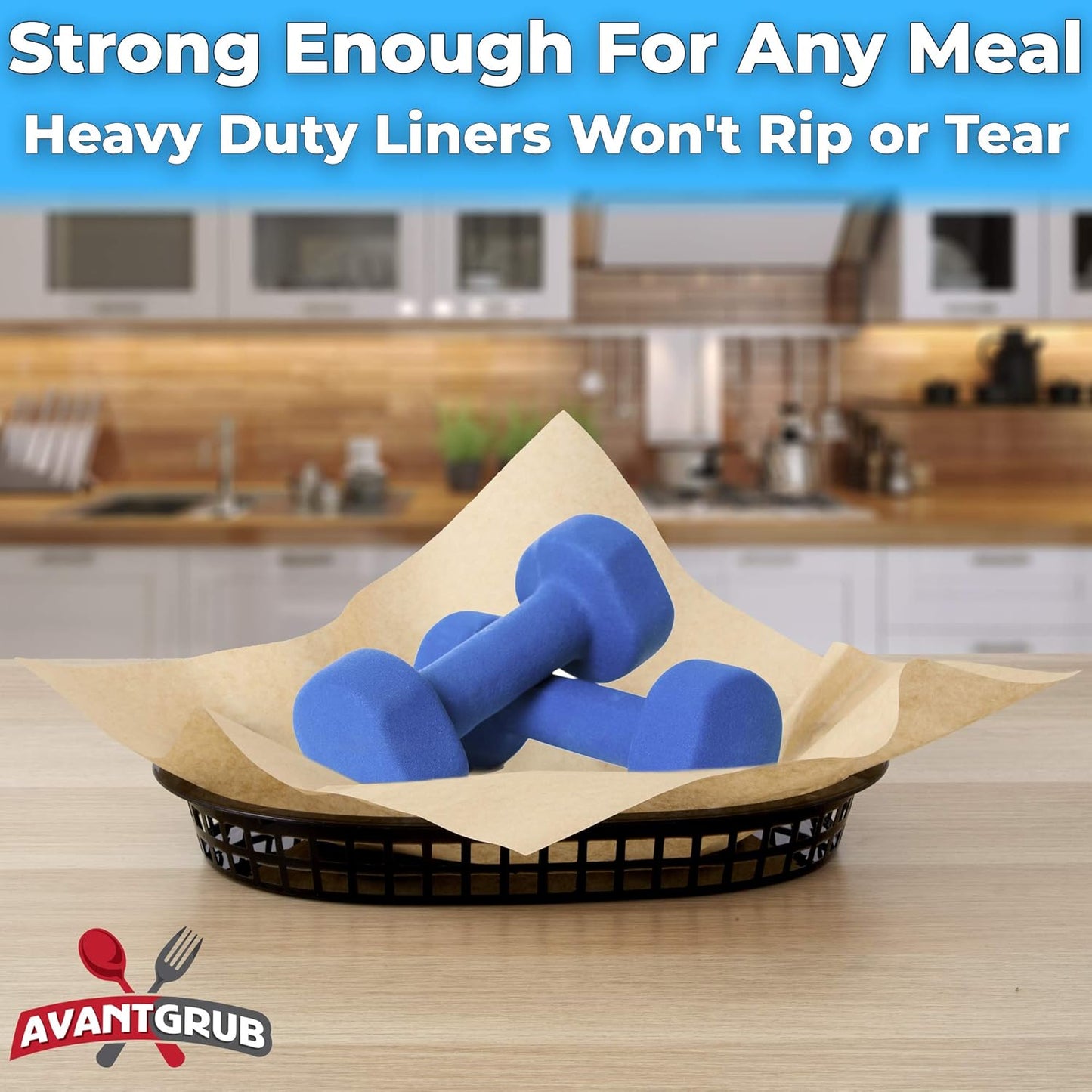 Eco Friendly, Grease Proof 12" x 12" Deli Wrap 1000 Pk. Best Kraft Food Wrapping Paper Sheets for Picnic, Festival, Fair or BBQ. Perfect Liner for Tray, Basket or Boat. Quality Bulk Restaurant Supply