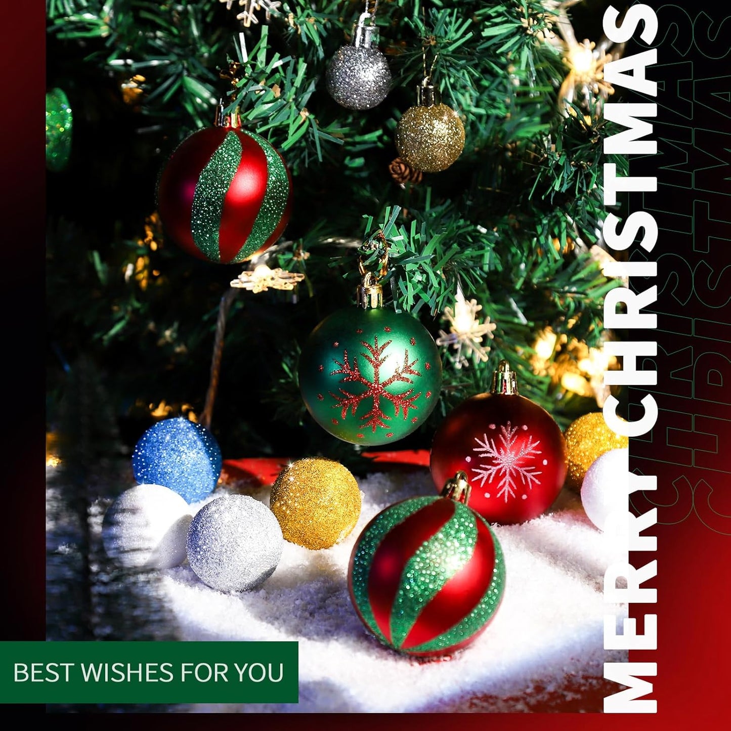 LEOBRO Glitter, Fine Glitter for Resin, Set of 32 Colors, for Nail Body Tumbler Arts and Crafts