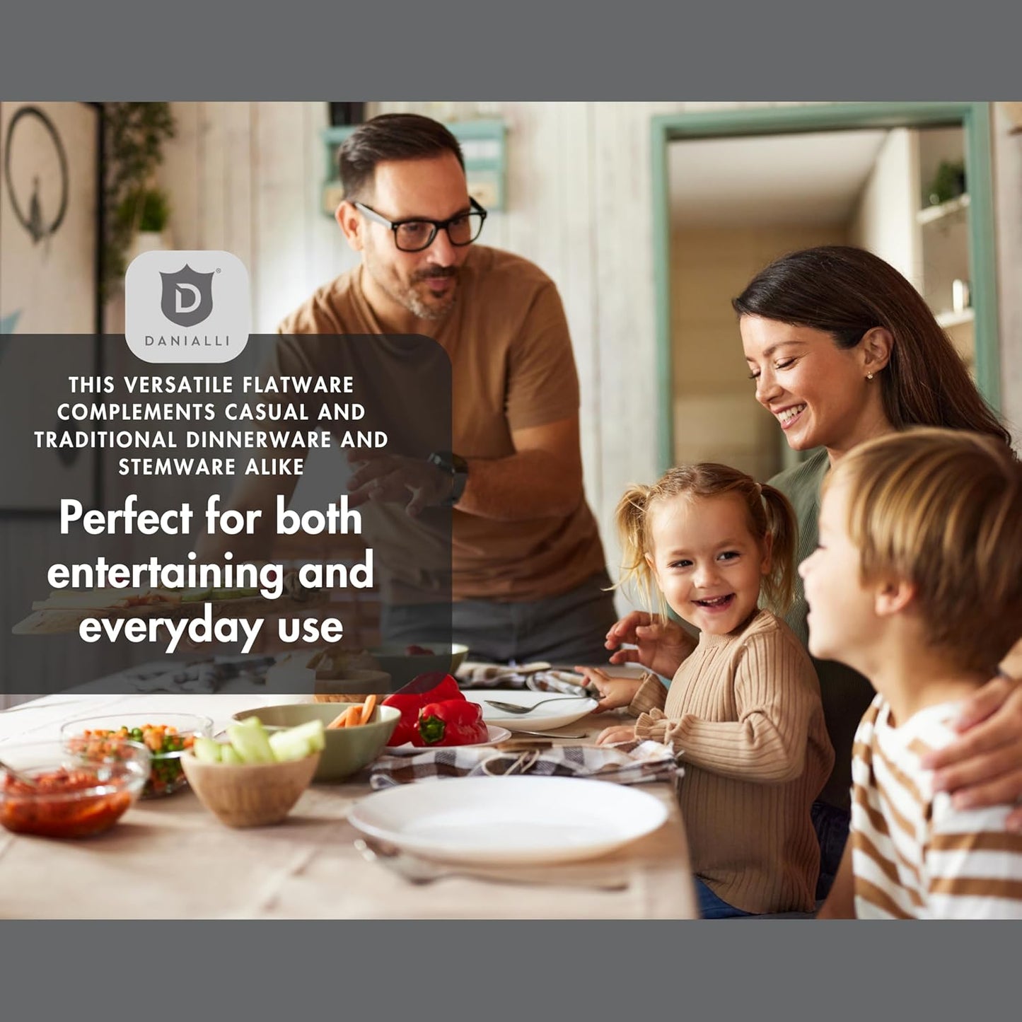 Silverware Set for 8 | 18/10 Stainless Steel Flatware Set | Mirror Finish, Heavy-Duty, Dishwasher Safe, Elegant & Durable, Built to Last (40-Piece, Marettimo)