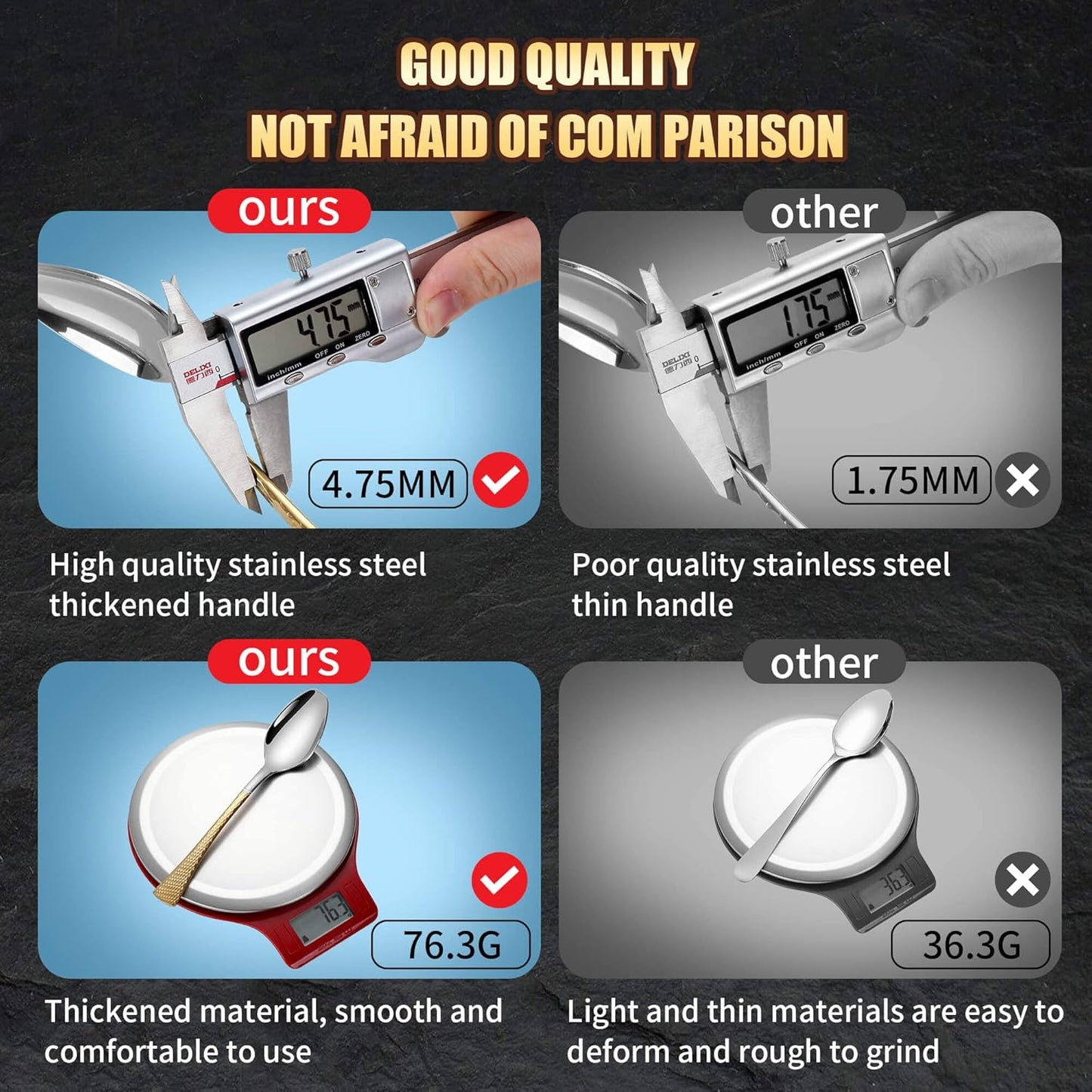 Hammered Silver Gold Silverware Set for 8,Stainless Steel 40-Piece Modern Cutlery Set,Mirror Polished Heavy Duty Flatware Set Utensil Set,Knives Spoons and Forks Set,Dishwasher Safe