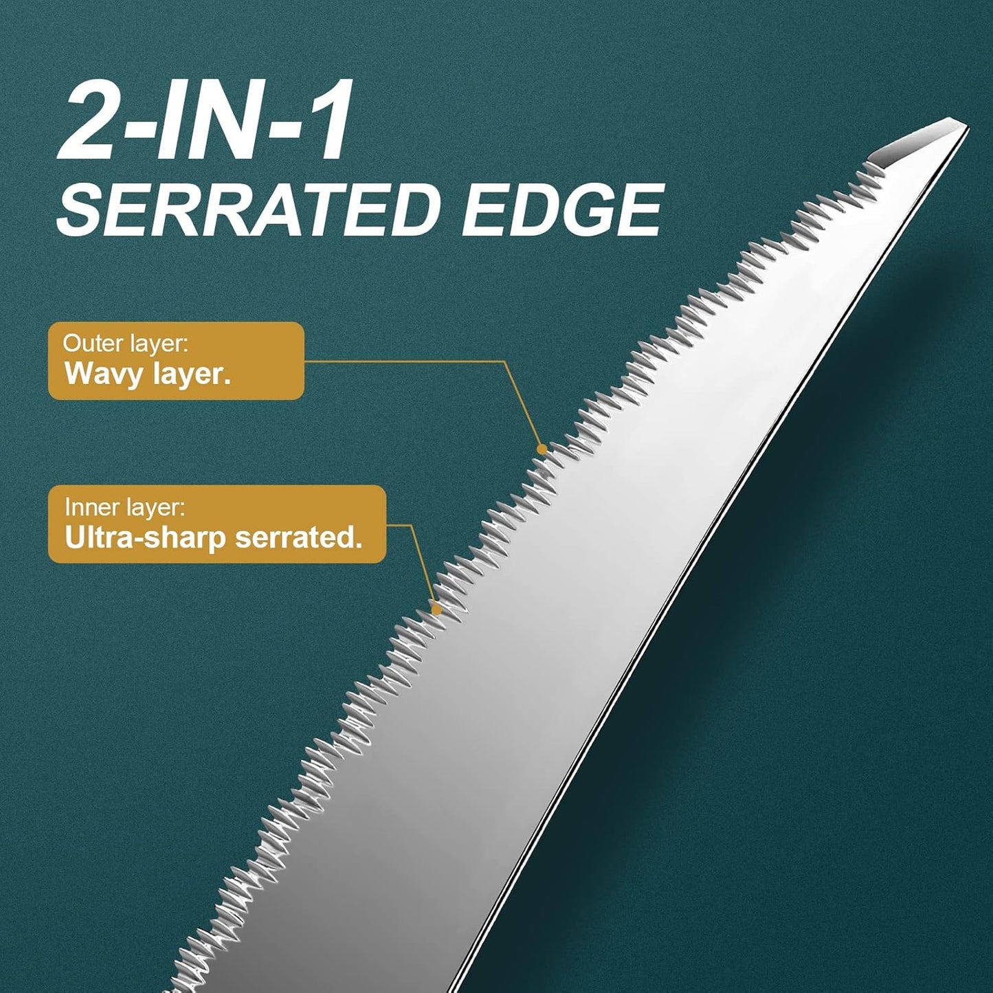 Hammered Silver Gold Silverware Set, OGORI 24-Piece 18/10 Stainless Steel Flatware Set, Service of 6