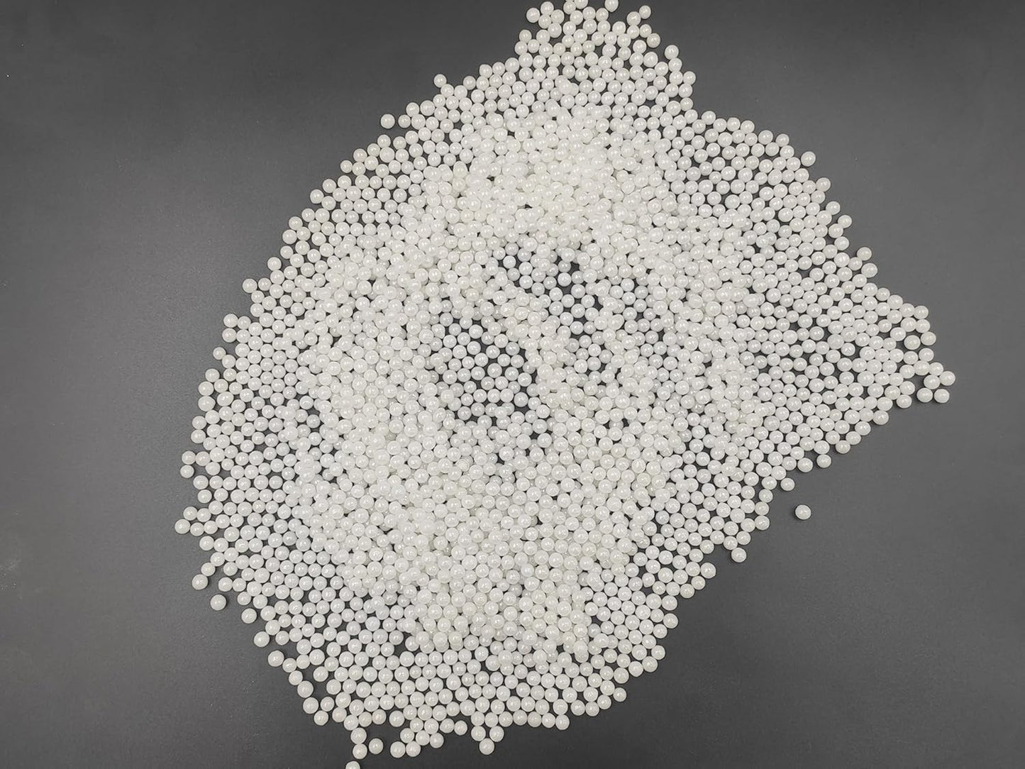 Edible White Pearl Sugar Sprinkles 3.9 oz, 4mm Candy Pearls Ideal for Baking, Cake and Cupcake Toppers, Cookie Decoration, Ice Cream Topping, Wedding Shower Valentines Halloween Christmas