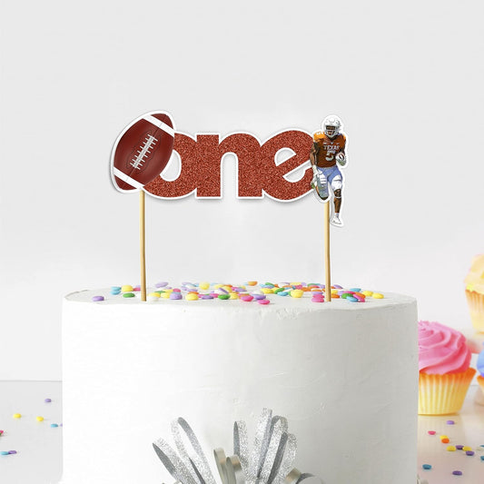 Seyal® American Football One cake topper
