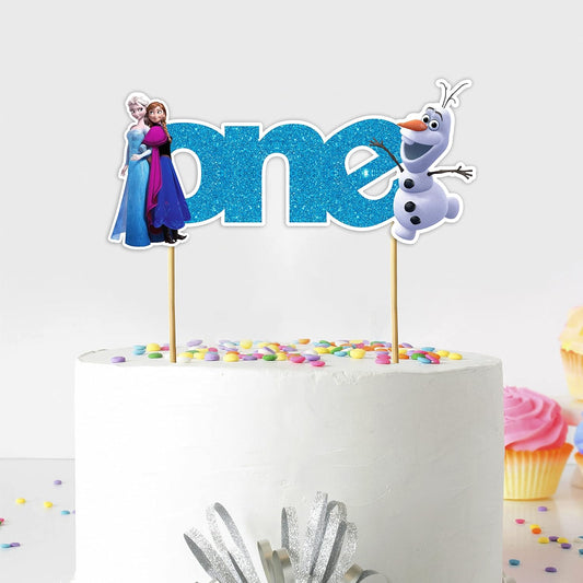 Seyal® Frozn One Cake Topper