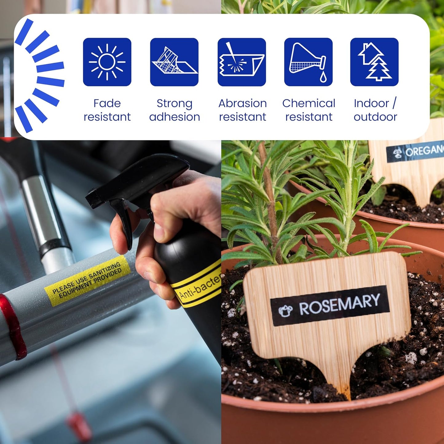 Brother Genuine P-Touch TZe Black Print on Clear Label Tape (TZe121), Laminated,3/8in x 26.2ft (9mm x 8m), for Select P-Touch Label Makers, Durable, Water-Resistant, Indoor/Outdoor Use