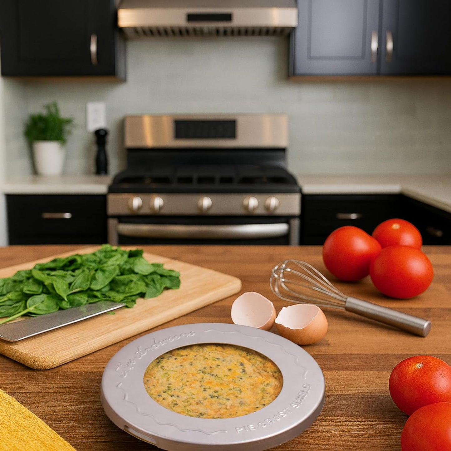 Mrs. Anderson's Baking Individual Pie Crust Protector Shields, For Mini Pies and Pot Pies, 2 Sets of 2 Pie Shields