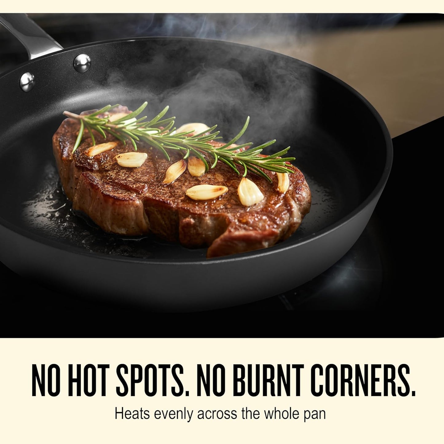 Alva Maestro Mini Cookware Duo – 8" Ceramic Nonstick Fry Pan & 1.7Qt Stainless Saucepan with Lid – PFAS/PFOA/PTFE-Free, Oven & Induction Safe, Easy-Clean, Durable Small-Space Cookware Set