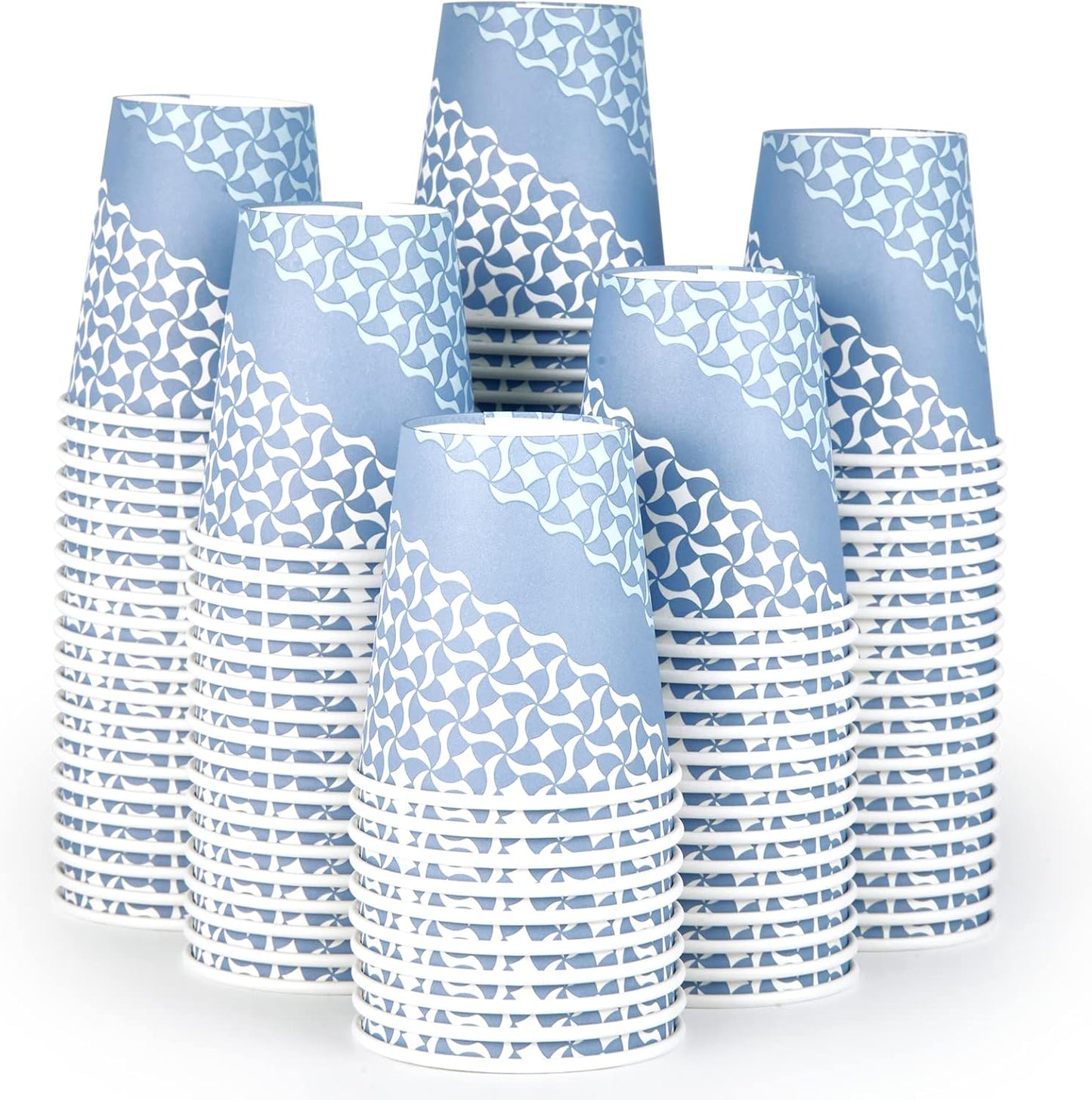 MUCHII Paper Coffee Cups 10 oz, 240 Count Disposable Coffee Paper Cup, Paper Drinking Cups for Hot/Cold Beverage