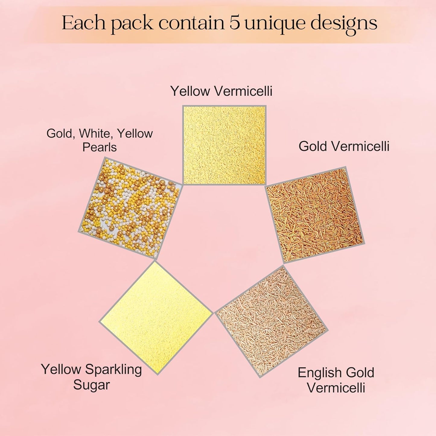 Confect Fusion Mashup Sprinkles FM Multipack 31 100 GMS for Cake Cupcake Décor, Multicolor