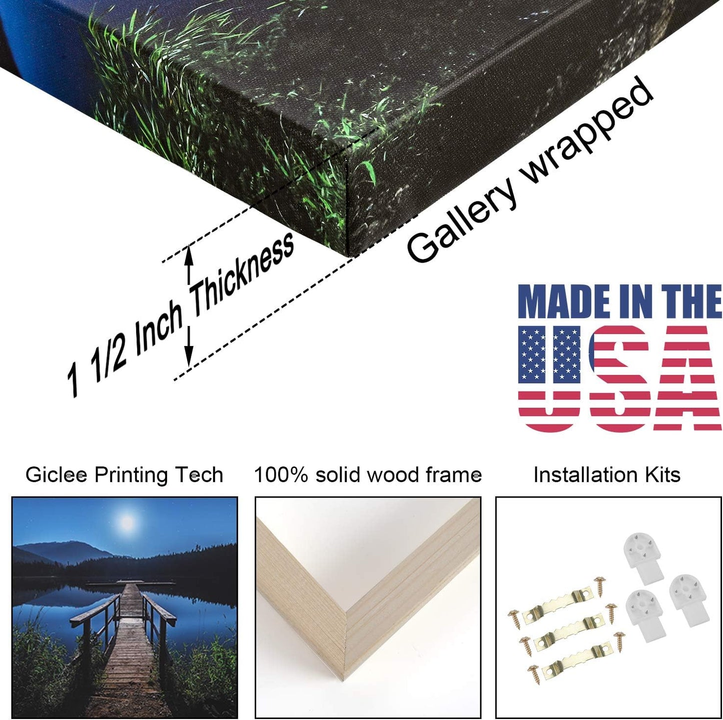 Looife Vintage Wine Bottle & Grapes Canvas Wall Art - Kitchen, Dining Room, Bar Decor - 30x40 inch, Ready to Hang Modern Art Deco