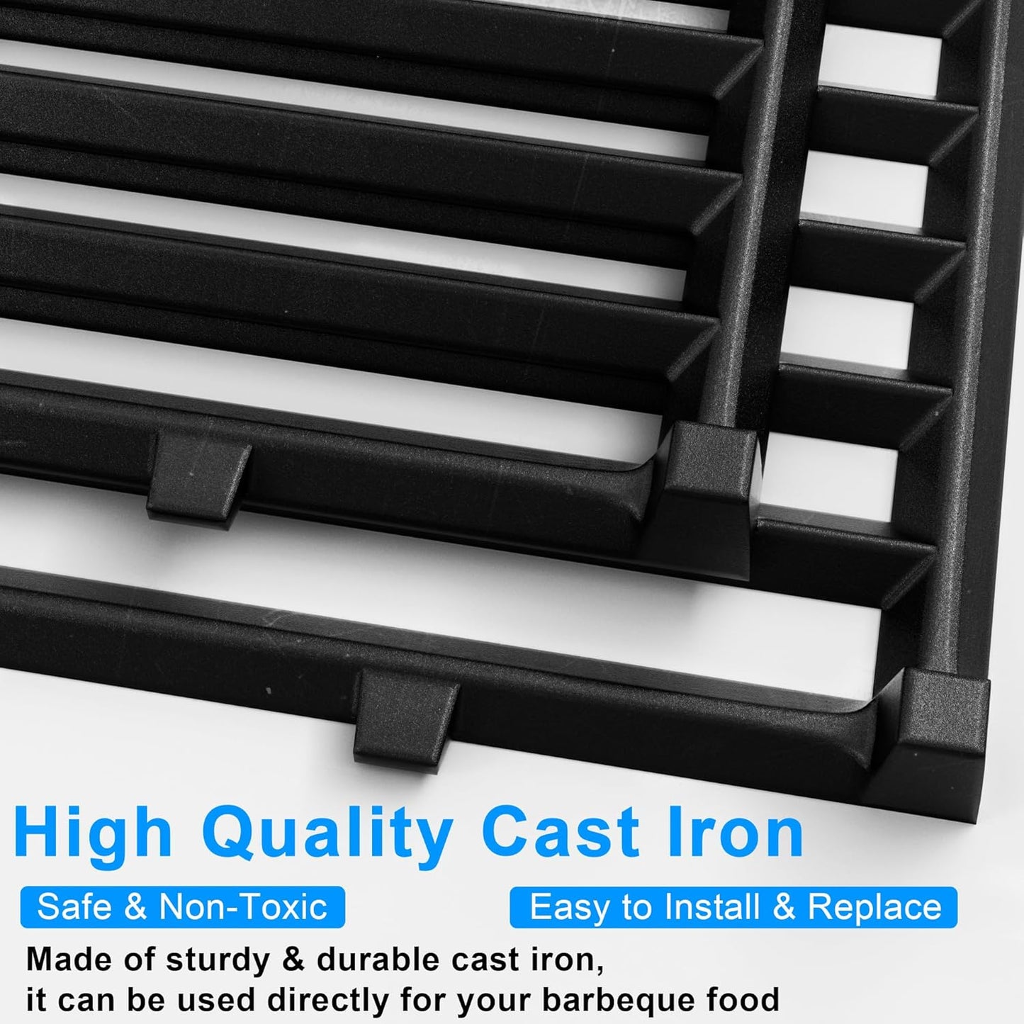 Cooking Grate for Weber Genesis II 300 Series Gas Grills Genesis II E-310 S-310 E-315 S-335 S-345 Genesis II SE-310/330/335 Genesis II LX E-340/ S-340, Replacement Parts for Weber 66095 66802 66805