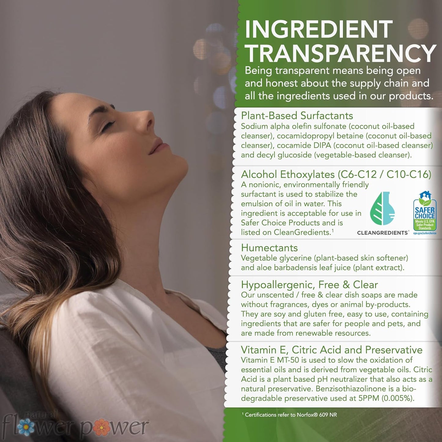 Liquid Dish Soap Refill – 66 Fl Oz Refills 4X – Plant-Based & Scented w/Pure Essential Oils – Natural Dishwashing Detergent – Sulfate-Free Kitchen Soap (Unscented)