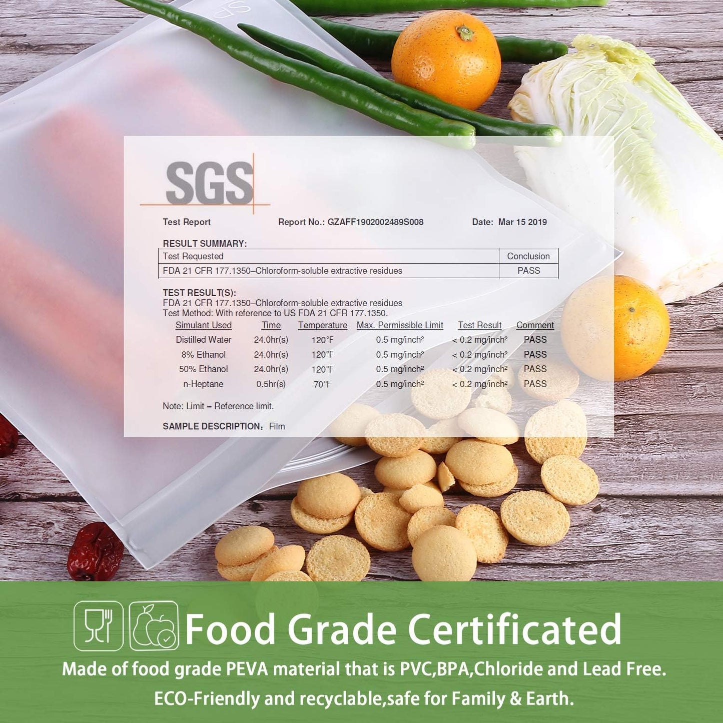 SPLF 12 Pack Dishwasher Safe Reusable Storage Bags(5 Reusable Sandwich 5 Snack 2 Gallon), Extra Thick Freezer Bags Leakproof Silicone and Plastic Free Food Lunch Bag