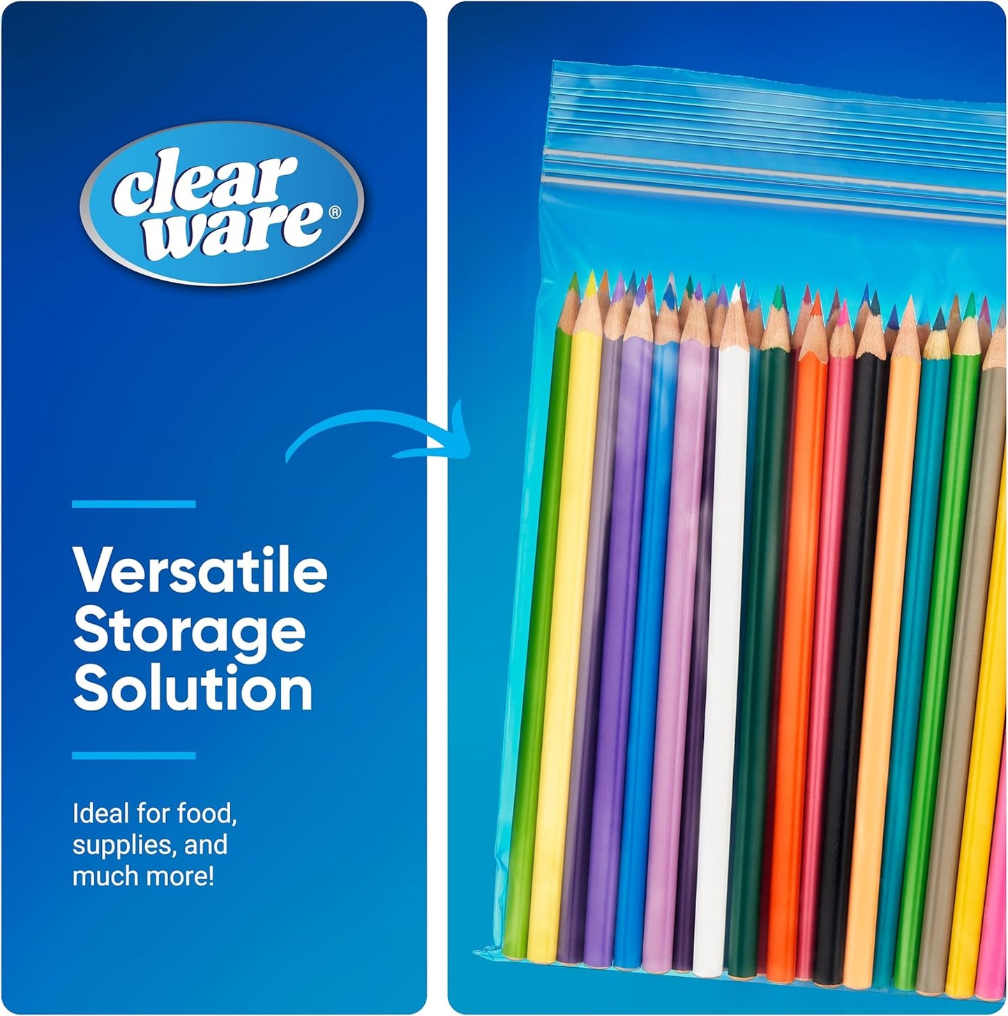 Quart Freezer Bags - Double Zipper Seal -150 Count, (2 Packs of 75) Resealable Plastic Freezer Containers - Reusable Pouches for Food Storage, Meat, Fresh Vegetables, Fruit - Microwave-Safe, BPA Free