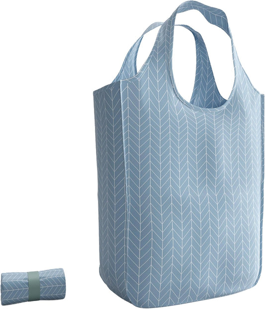 Reusable Grocery Bag - Stylish Shopping Bag for Groceries - Foldable Tote Bag - Medium Size