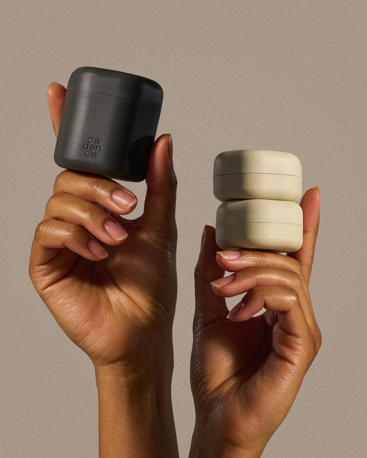 Cadence Travel Containers - Core Skincare Set - Magnetic Containers with Lids,2 Small (0.56oz) & 3 Medium (1.32oz) - Cleanser, Moisturizer, Serum, Makeup Remover & Sun Icon Labels - Pacific