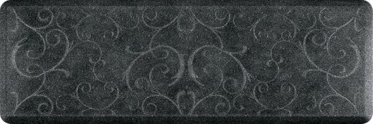 WellnessMats Bella Collection Anti-Fatigue Floor Mat, Polyurethane – Ergonomic Support Pad for Home, Kitchen, Garage, Office Standing Desk – Water Resistant - Made in USA