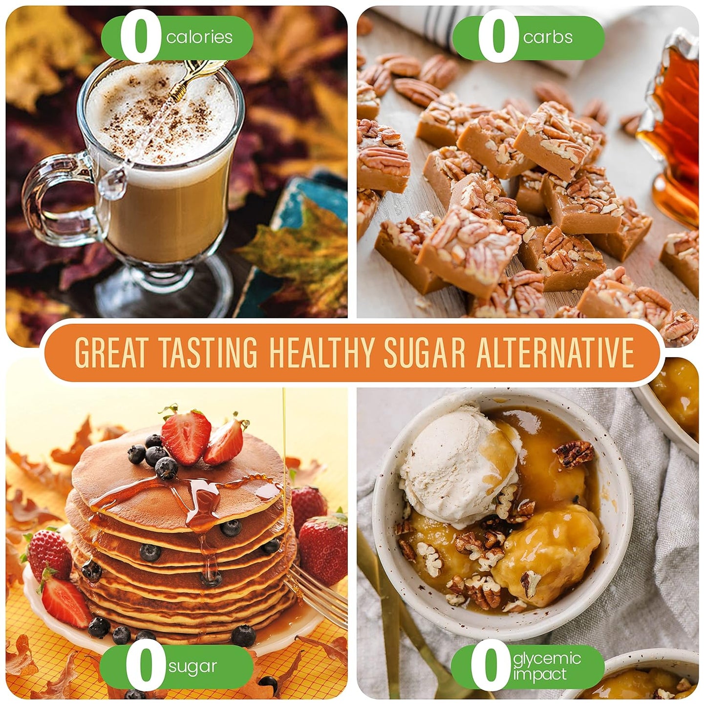 Stevia Select Maple Flavored Liquid Stevia – Zero Calorie Coffee, Tea, Drink & Baking Sweetener, All-Natural, No Erythritol, Keto-Friendly Sugar Alternative, 300 Servings – 2 Oz (1 Pack)